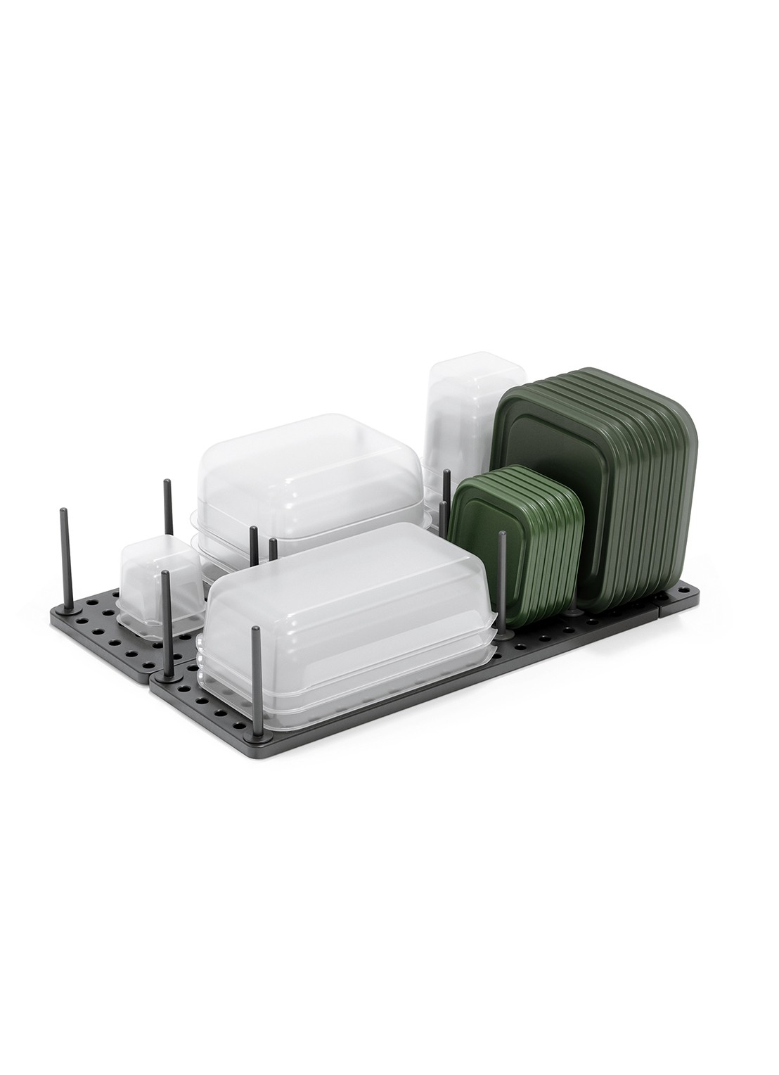 Umbra Peggy keukenorganizer 55 x 15 x 10 cm - voorkant 3 antraciet