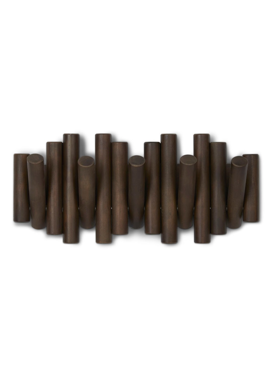 Umbra Picket kapstok 37 cm - achterkant 3 donkerbruin