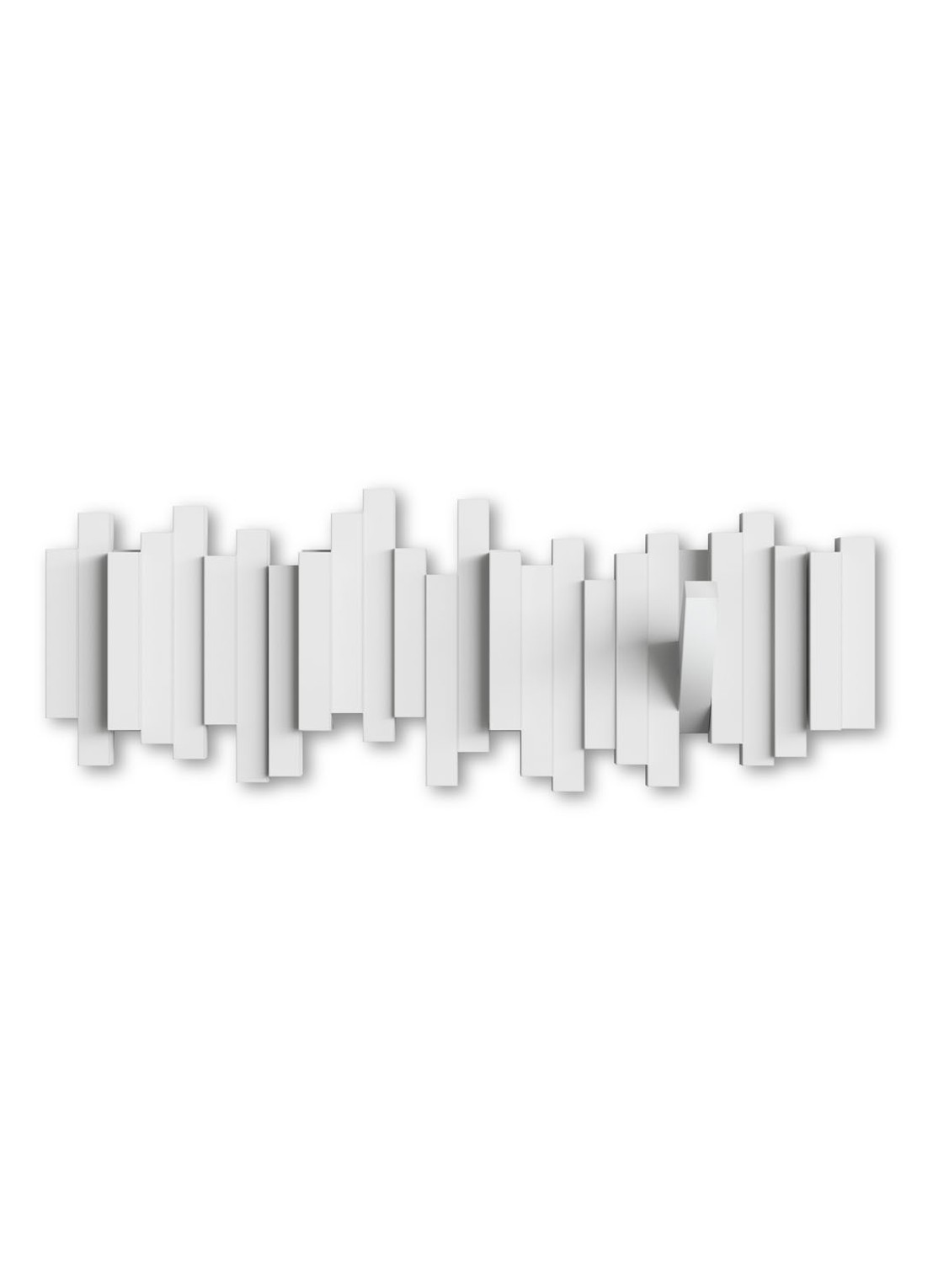Umbra Sticks kapstok 50 cm - voorkant 2 wit