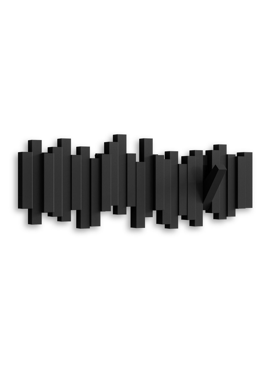 Umbra Sticks kapstok   - voorkant 2 zwart