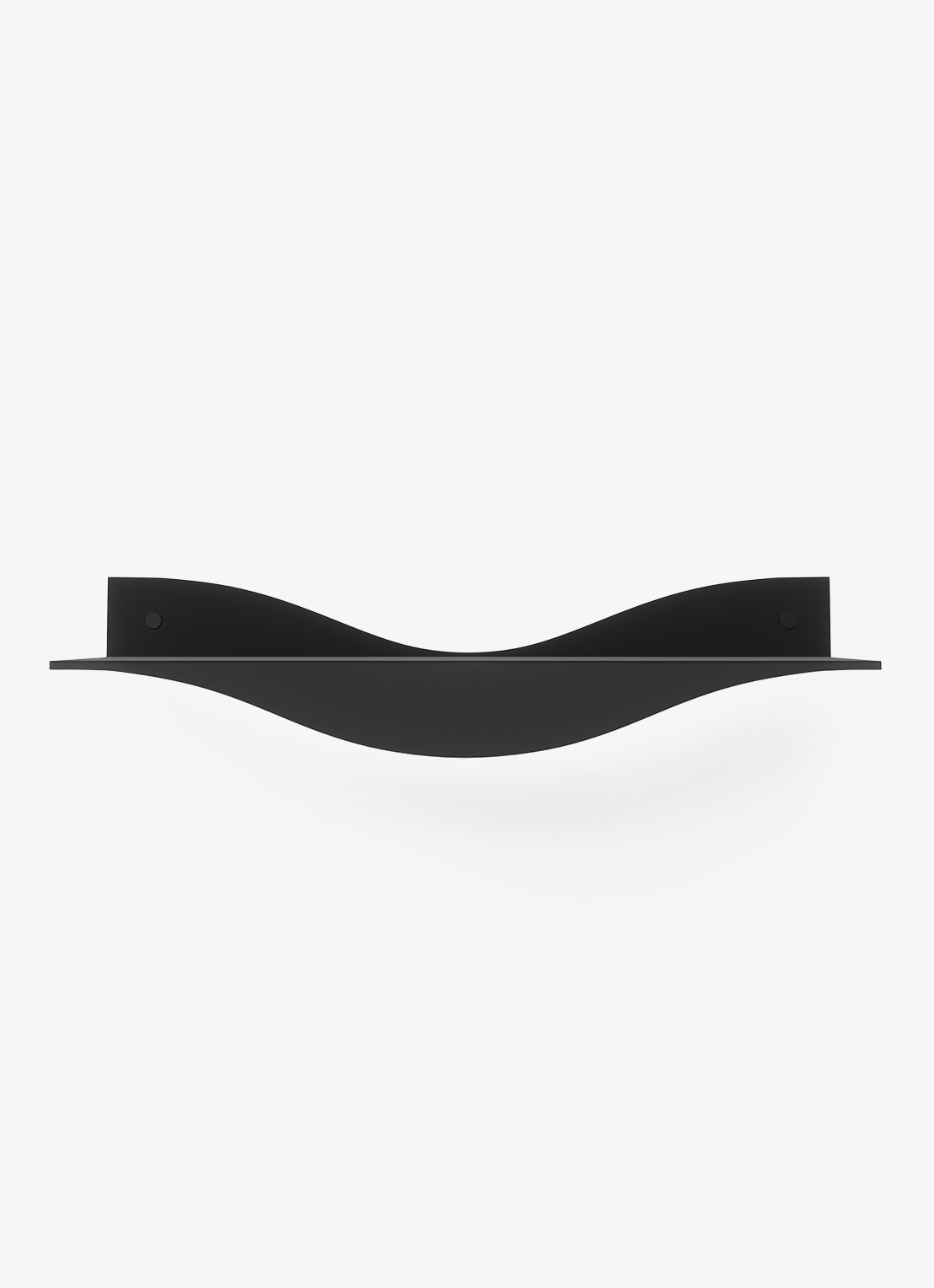 Umbra Surf wandplank set van 2 - detail 6 zwart