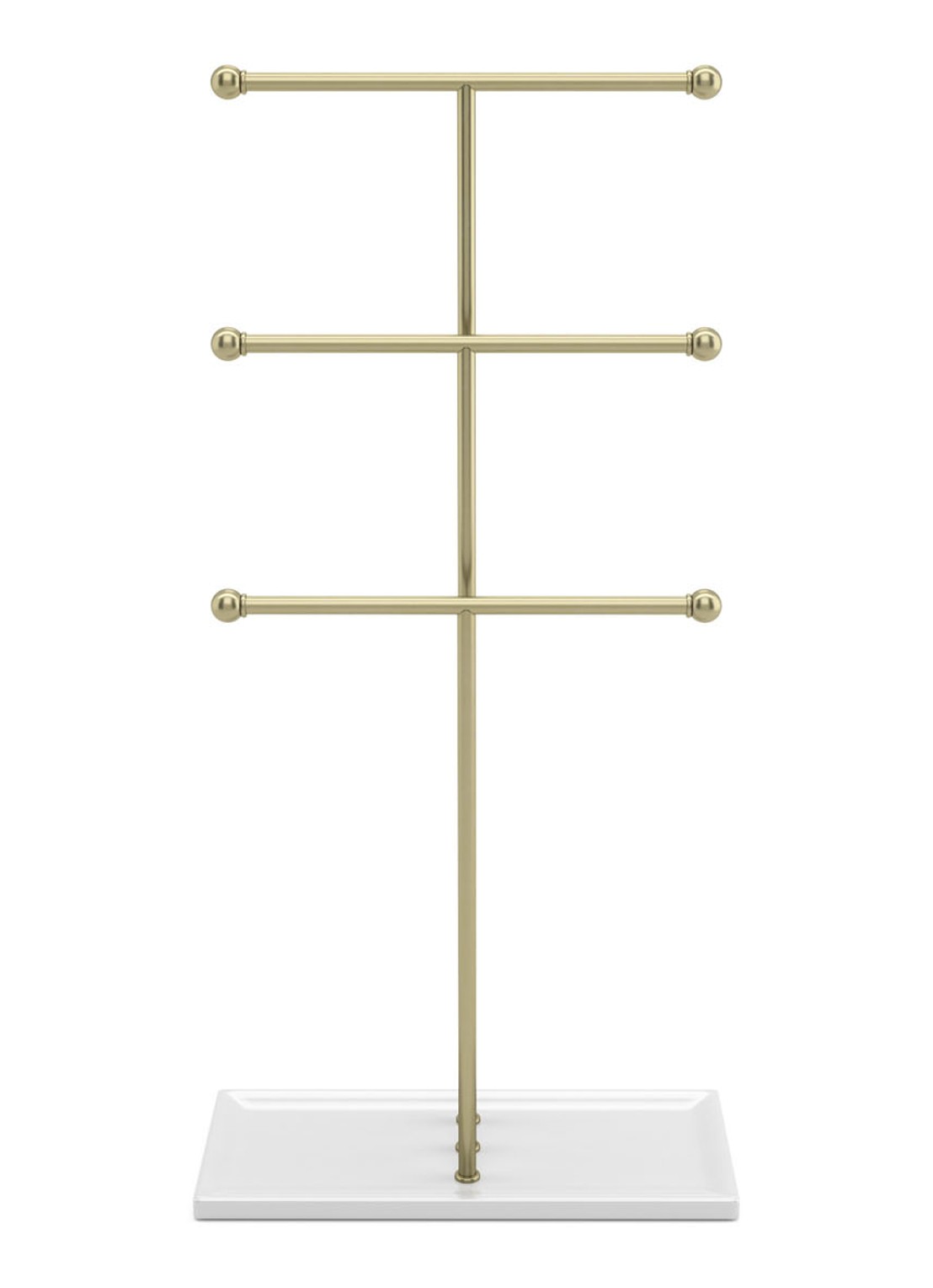 Umbra Trigem sieradenhouder 49 cm - achterkant goud