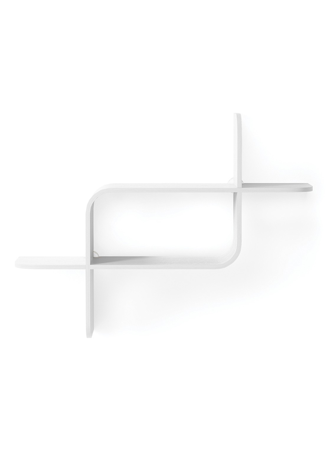 Umbra Wandplank 64 x 48 x 16 cm - voorkant wit