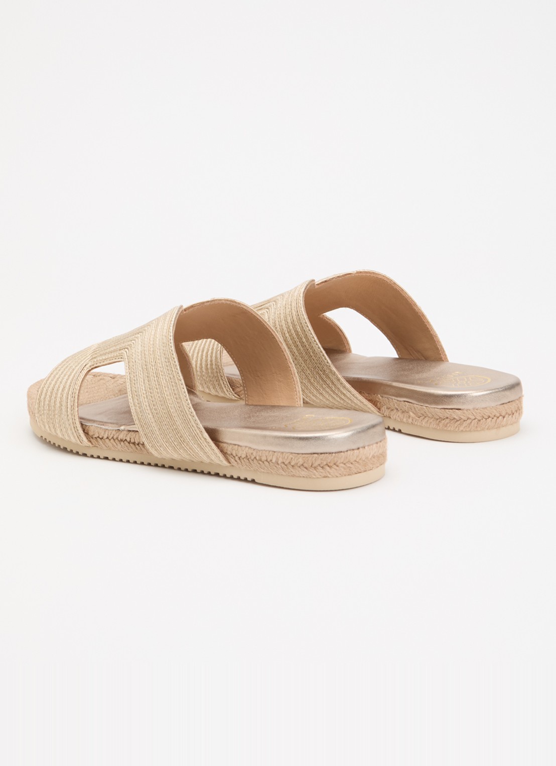 Unisa Abien Sou slipper - achterkant 2 beige