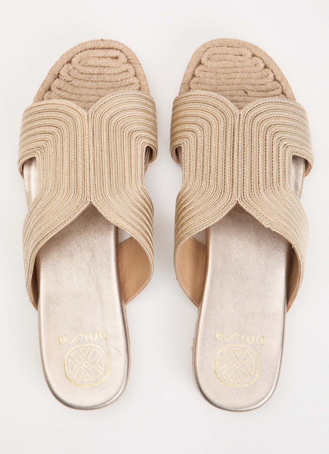 Unisa Abien Sou slipper - detail 4 beige