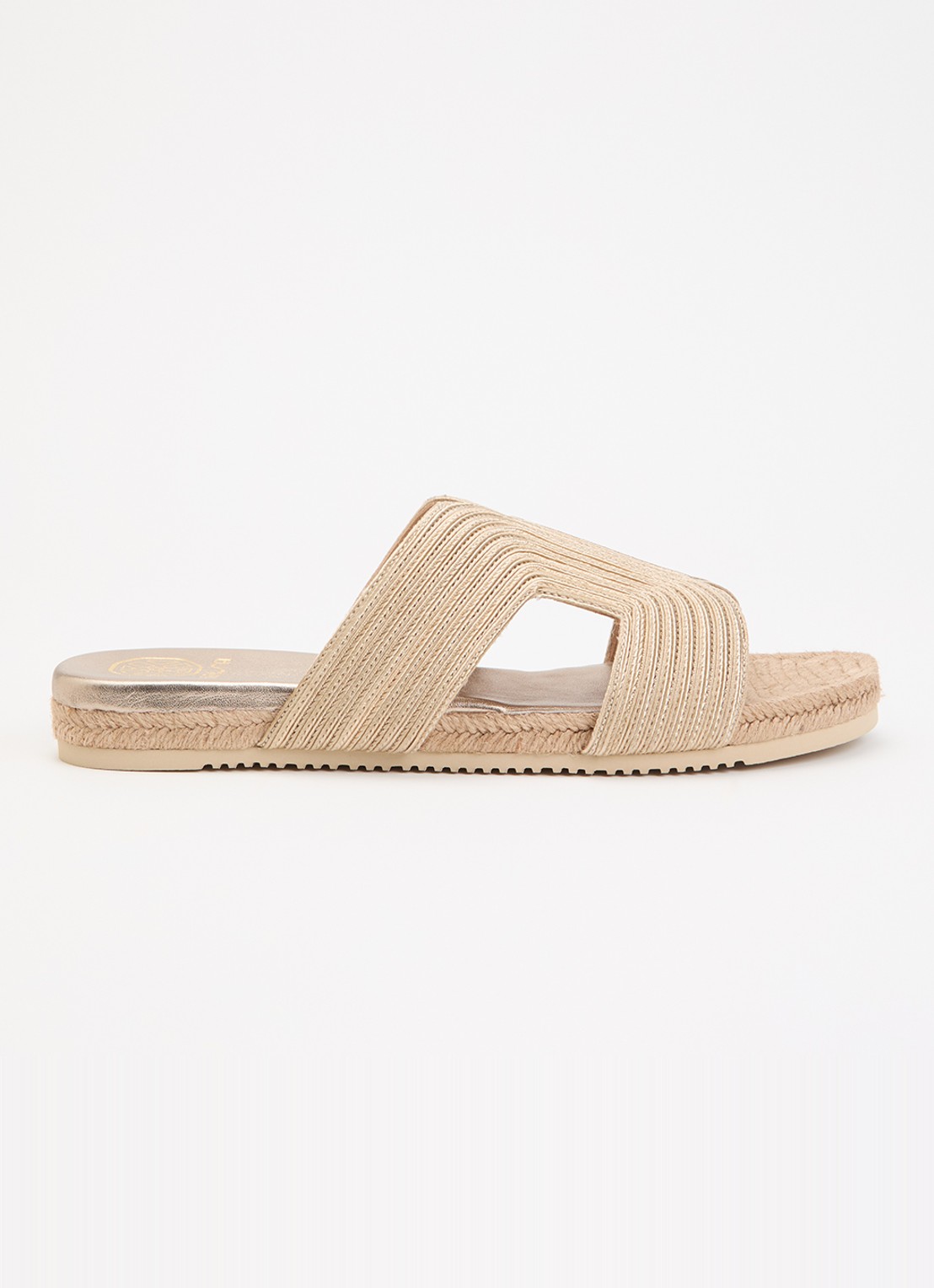Unisa Abien Sou slipper - voorkant beige