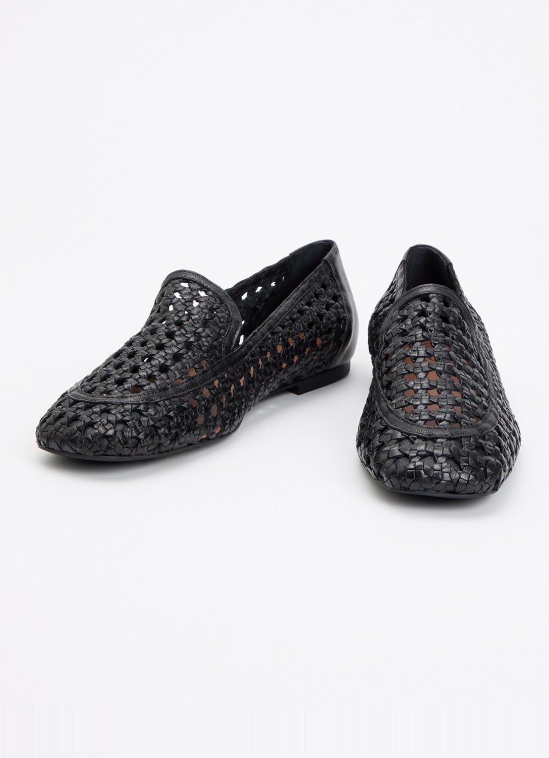 Unisa Baix loafer van leer - detail 3 zwart