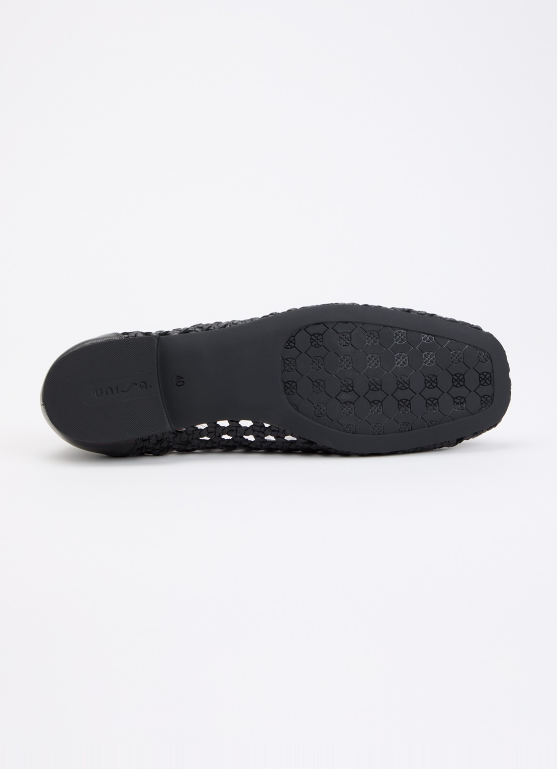 Unisa Baix loafer van leer - detail 5 zwart