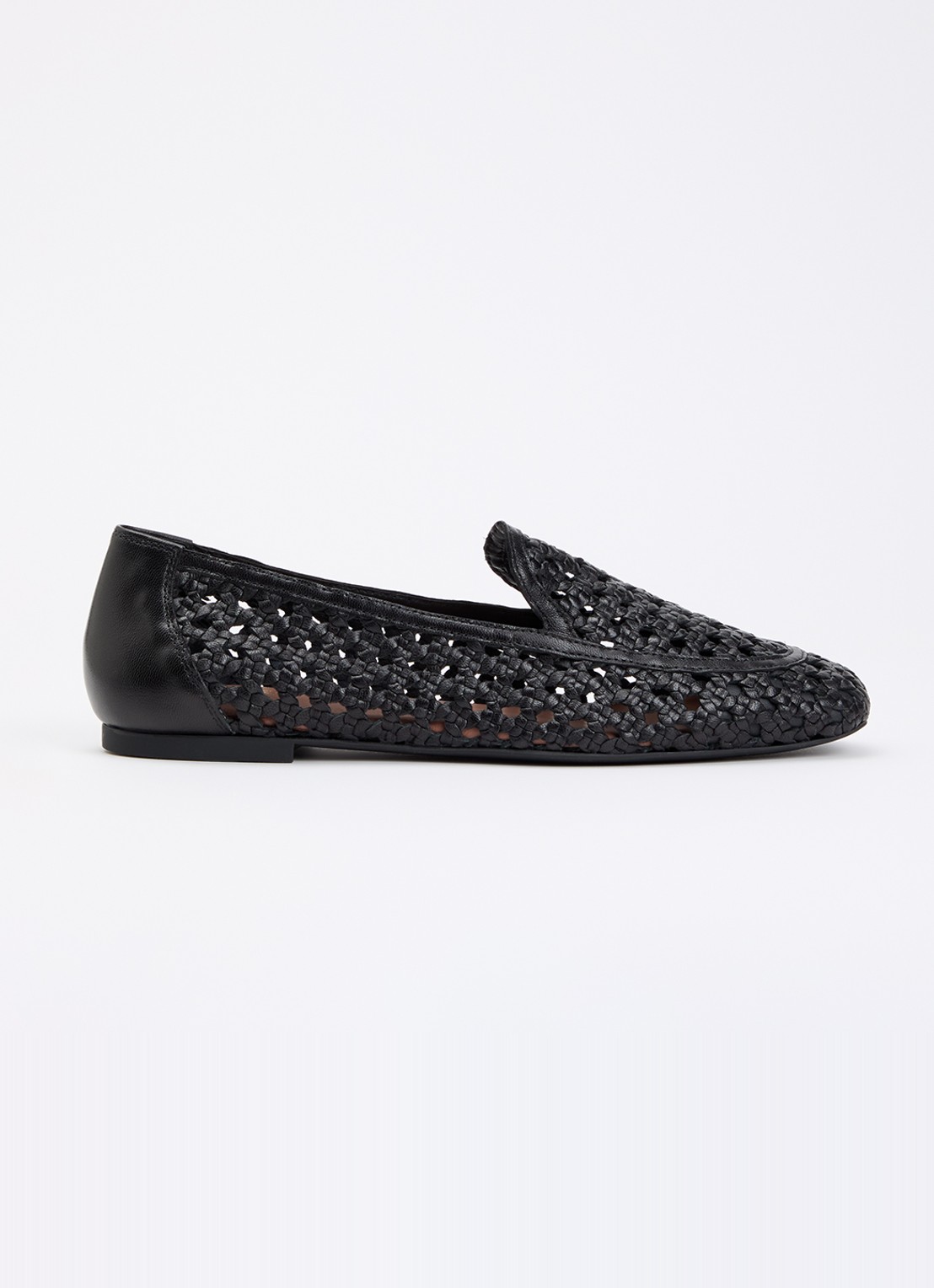 Unisa Baix loafer van leer - voorkant zwart