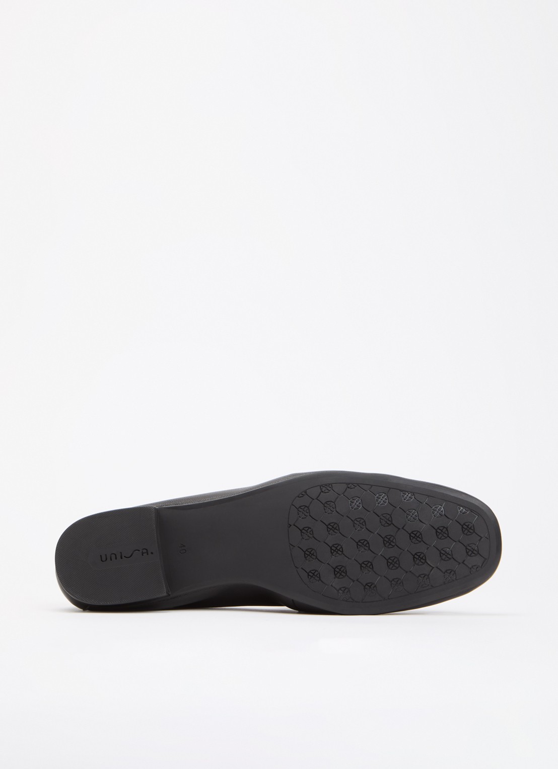 Unisa Belgi loafer van leer - detail 6 zwart