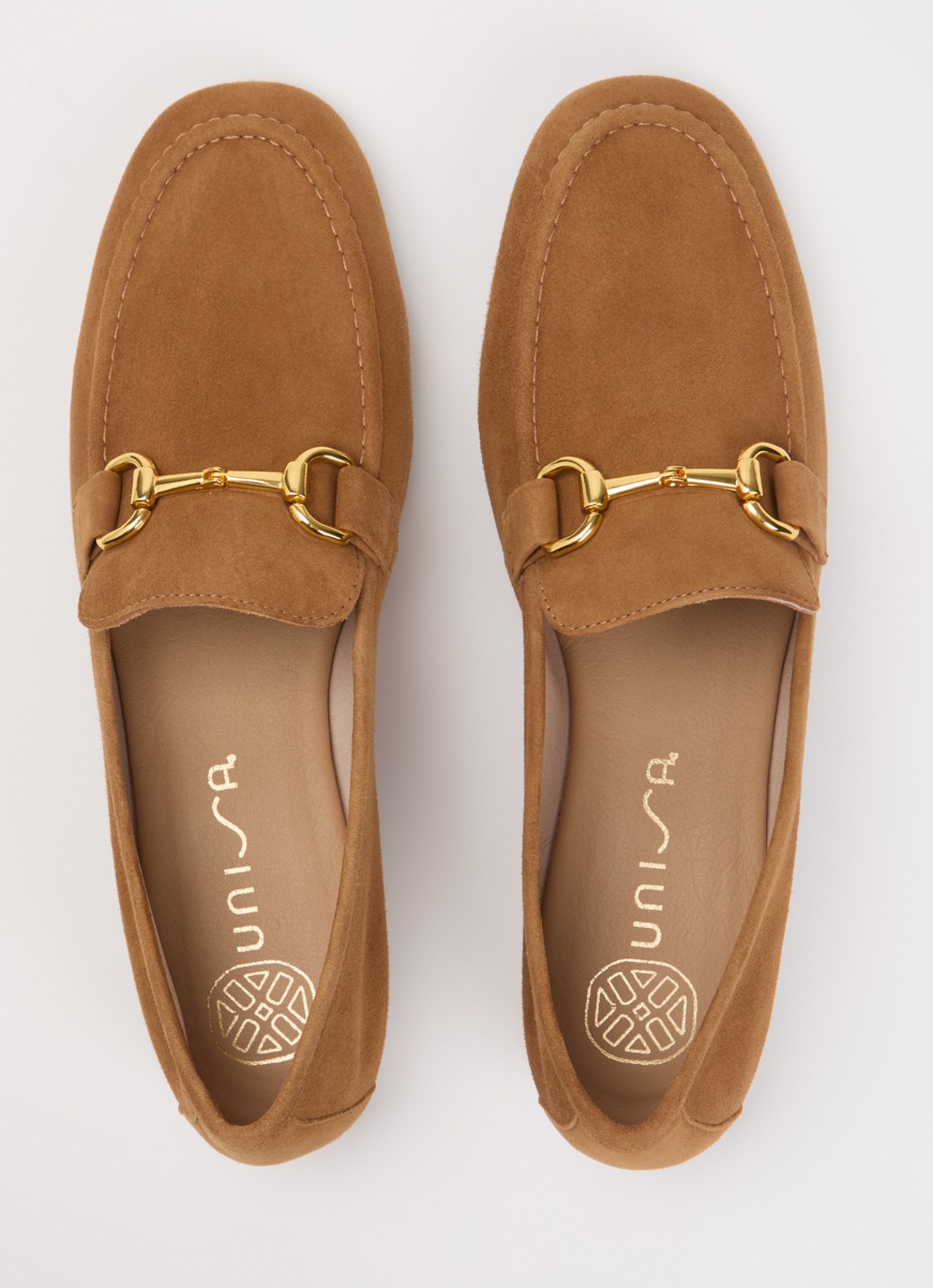 Unisa Belgi loafer - detail 5 camel