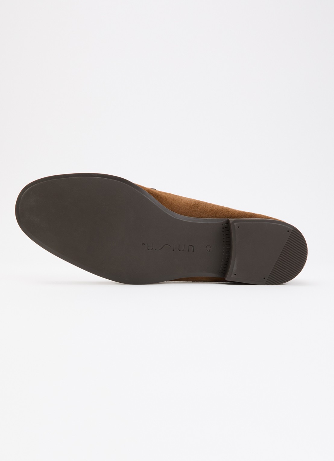 Unisa Dalcy loafer van suède - detail 3 bruin