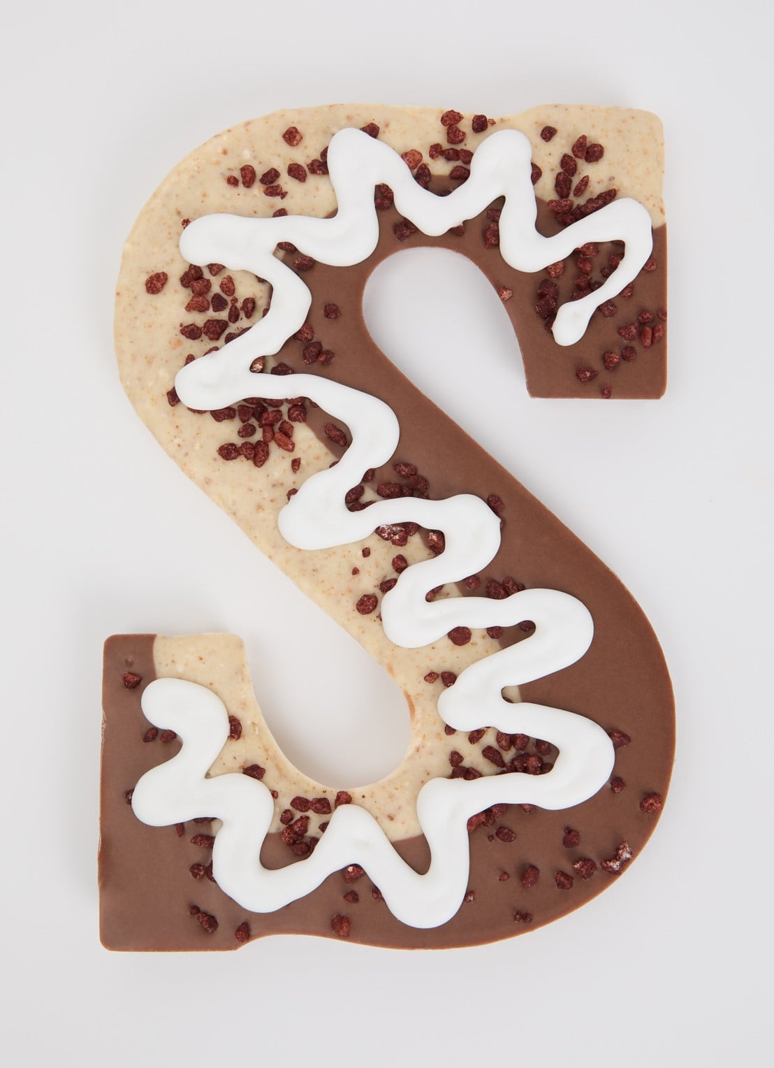 Urban Cacao Chocoladeletter Cinnamon Bunn 200 gram - voorkant 2 s