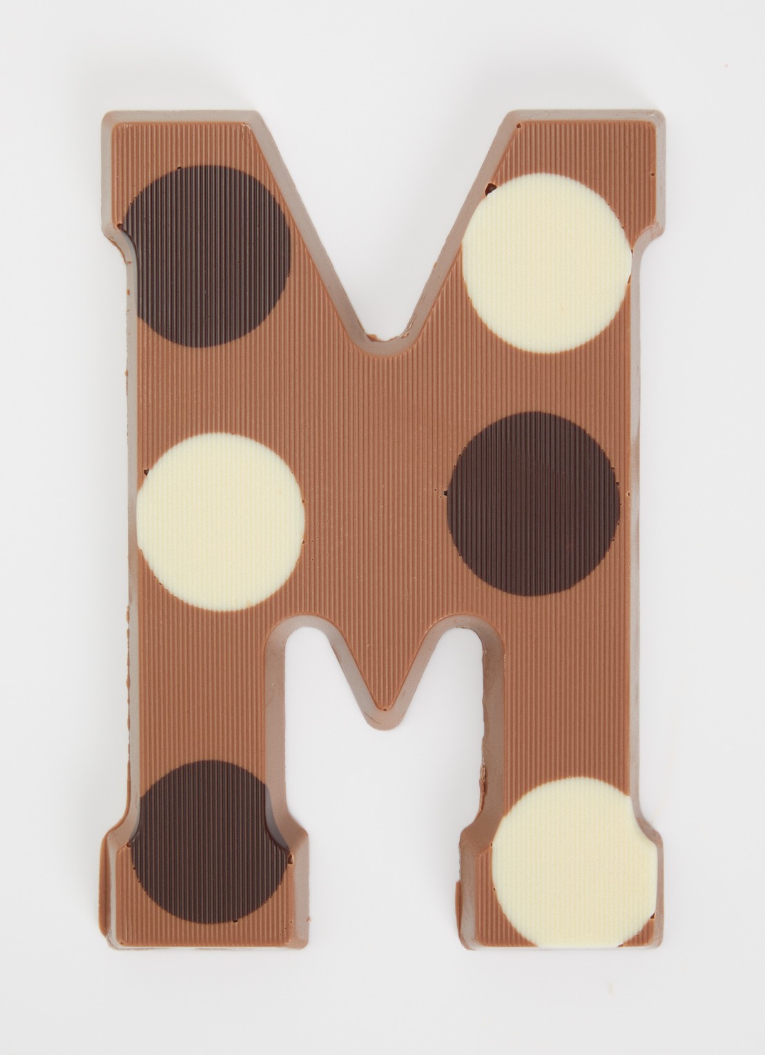 Urban Cacao Melk chocoladeletter gevlekt 200 gram - voorkant 2 m