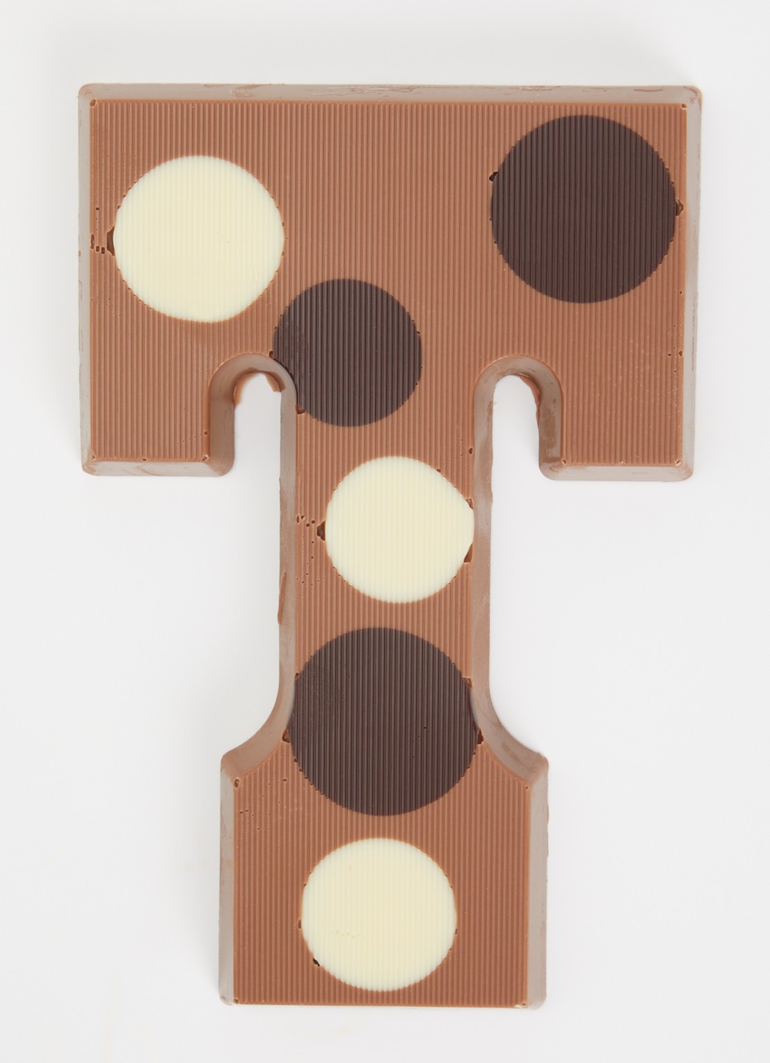 Urban Cacao Melk chocoladeletter gevlekt 200 gram - voorkant 2 t