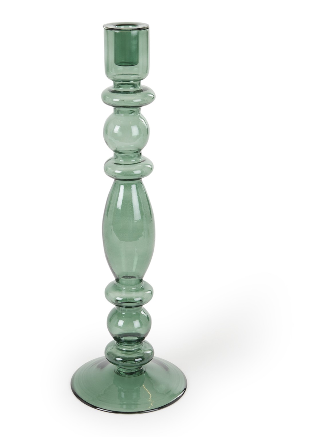 Urban Nature Culture Aesthetic kandelaar 40 cm - voorkant groen