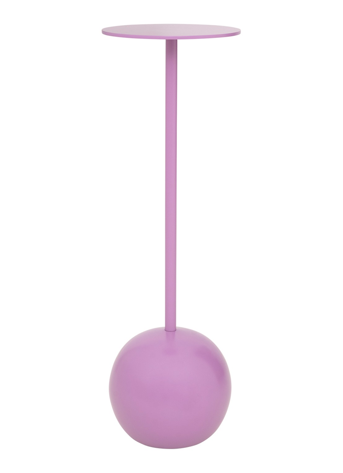 Urban Nature Culture Bijzettafel 66 x 21 cm - voorkant 2 roze