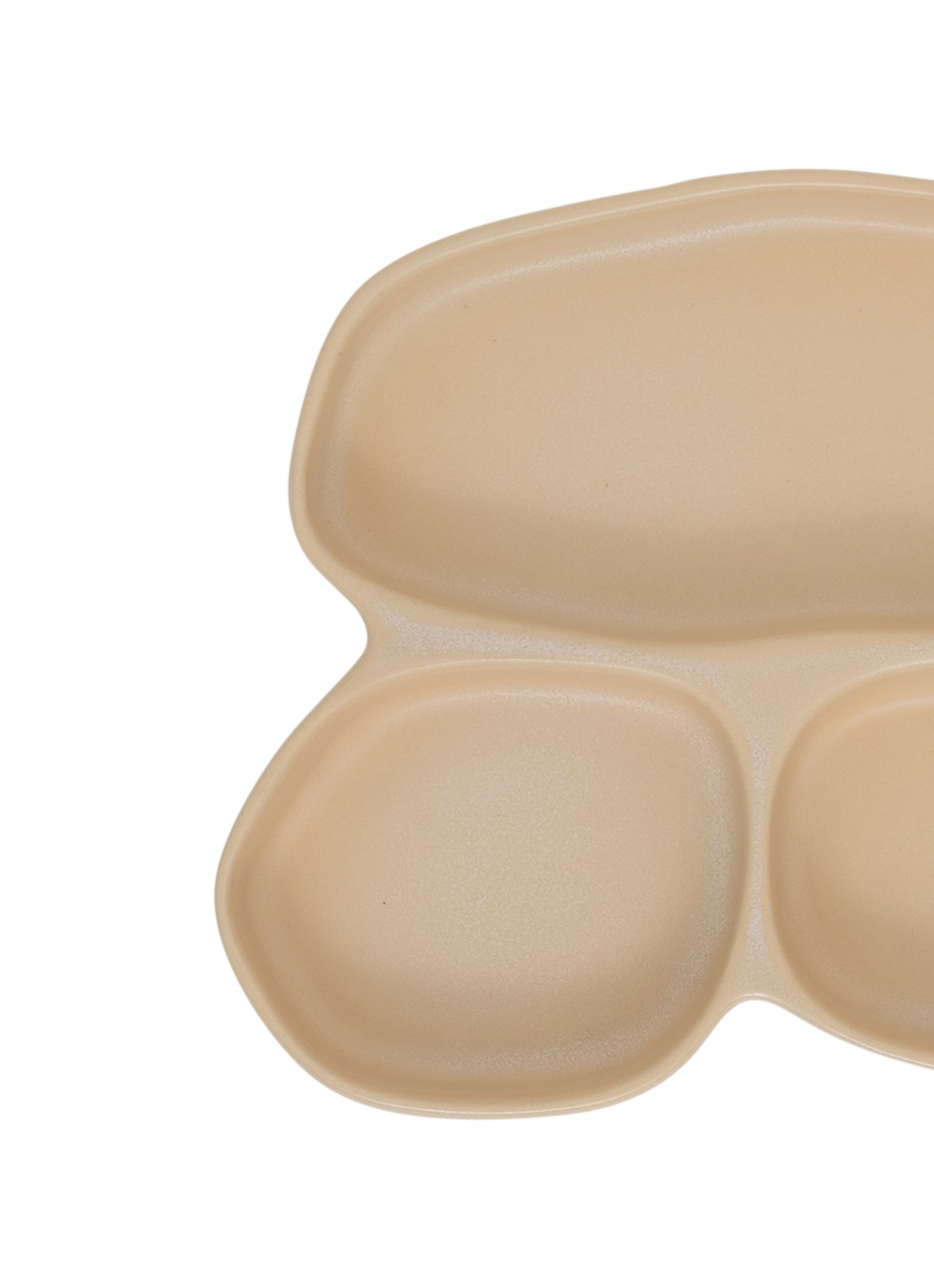 Urban Nature Culture Bryn serveerschaal 27 cm - detail beige