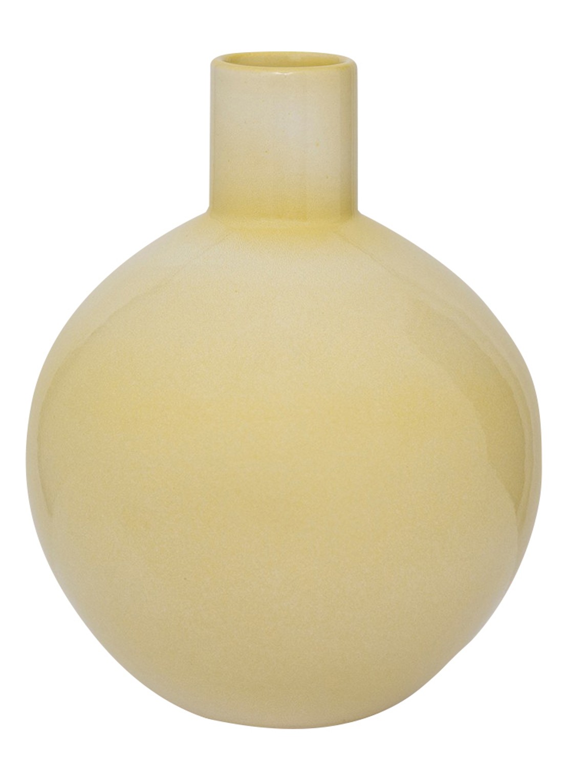 Urban Nature Culture Costa vaas 25 cm - voorkant 4 beige