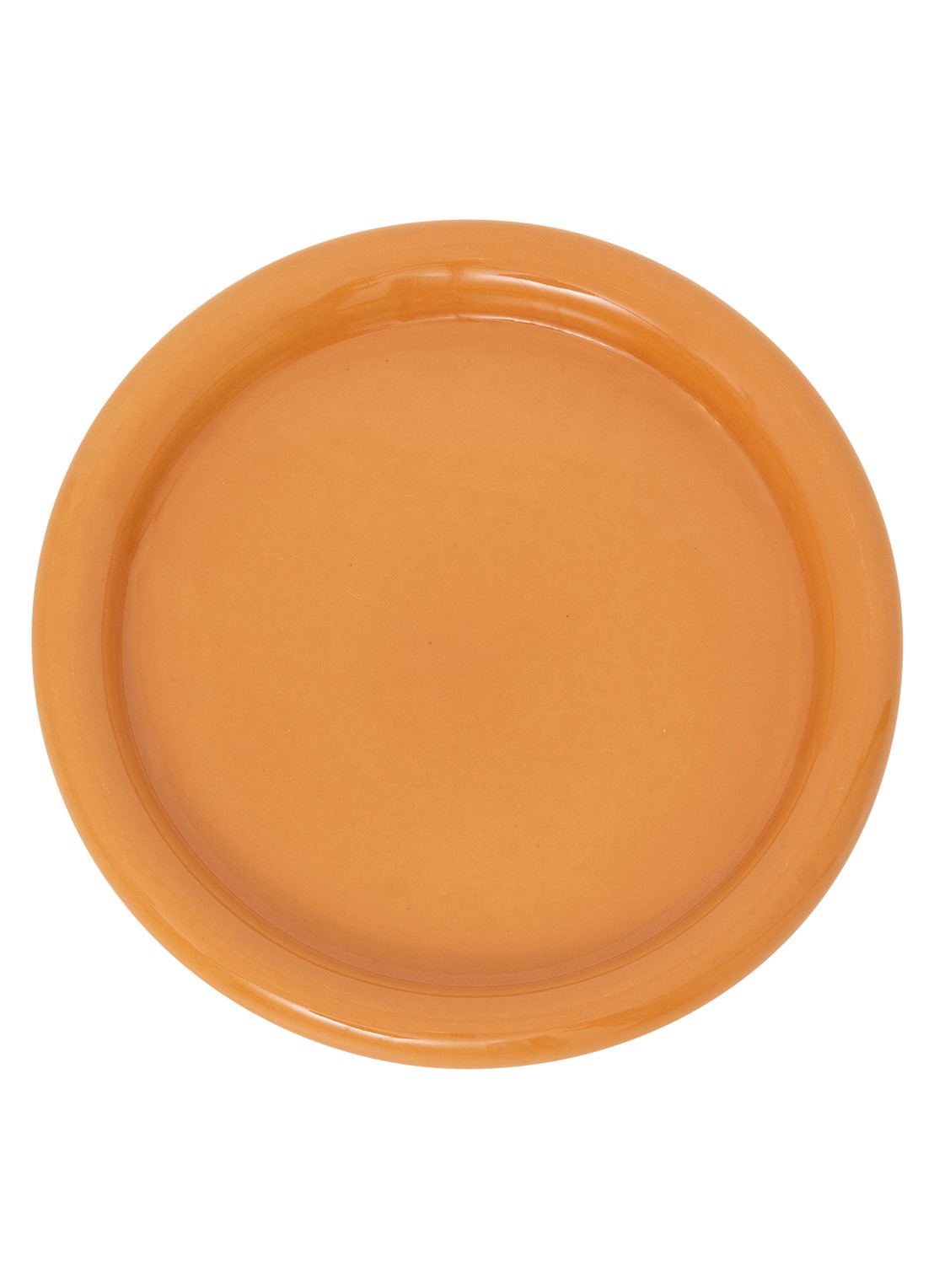 Urban Nature Culture Curvada ontbijtbord 22 cm - voorkant 2 oranje