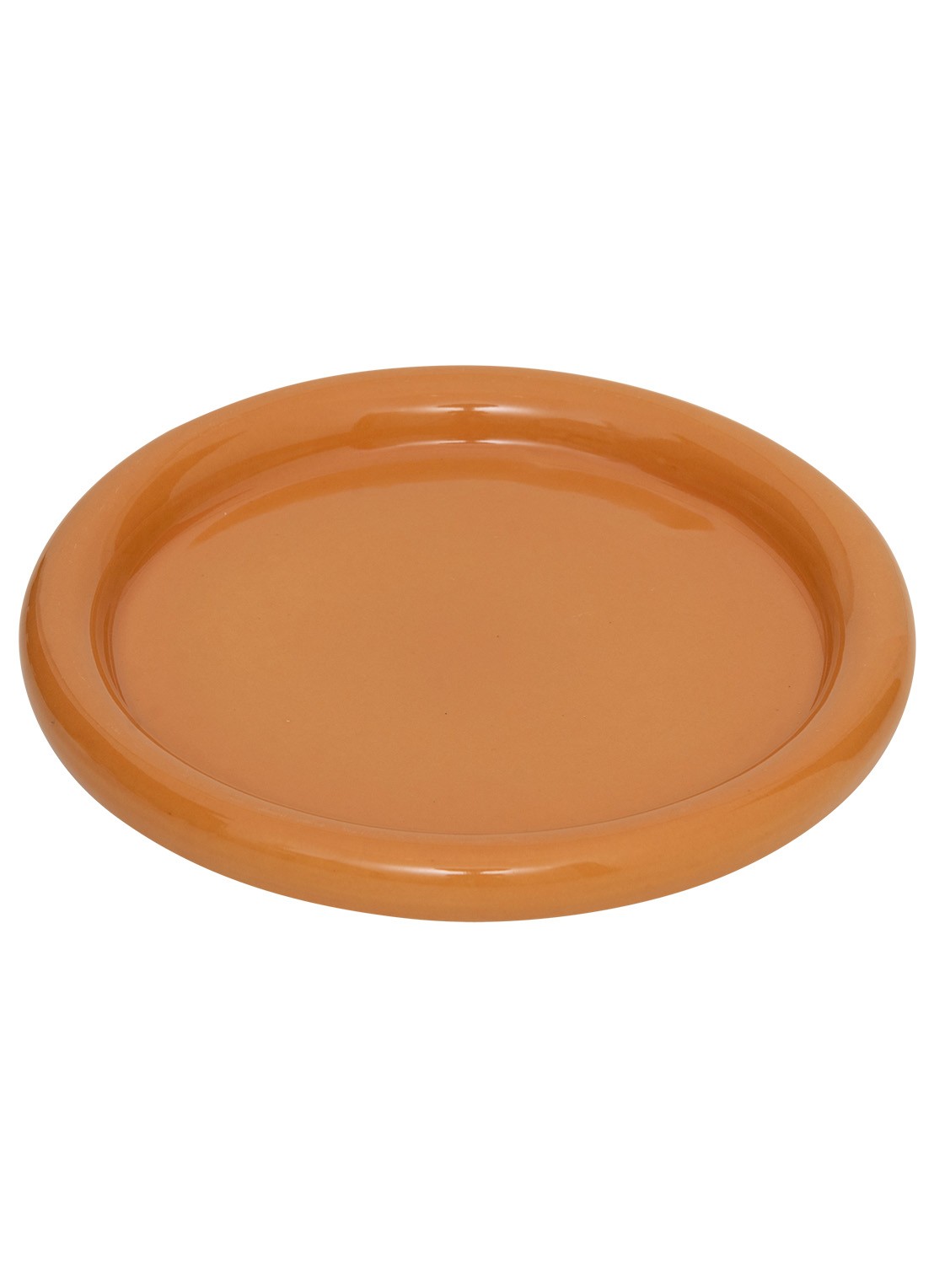 Urban Nature Culture Curvada ontbijtbord 22 cm - voorkant 3 oranje