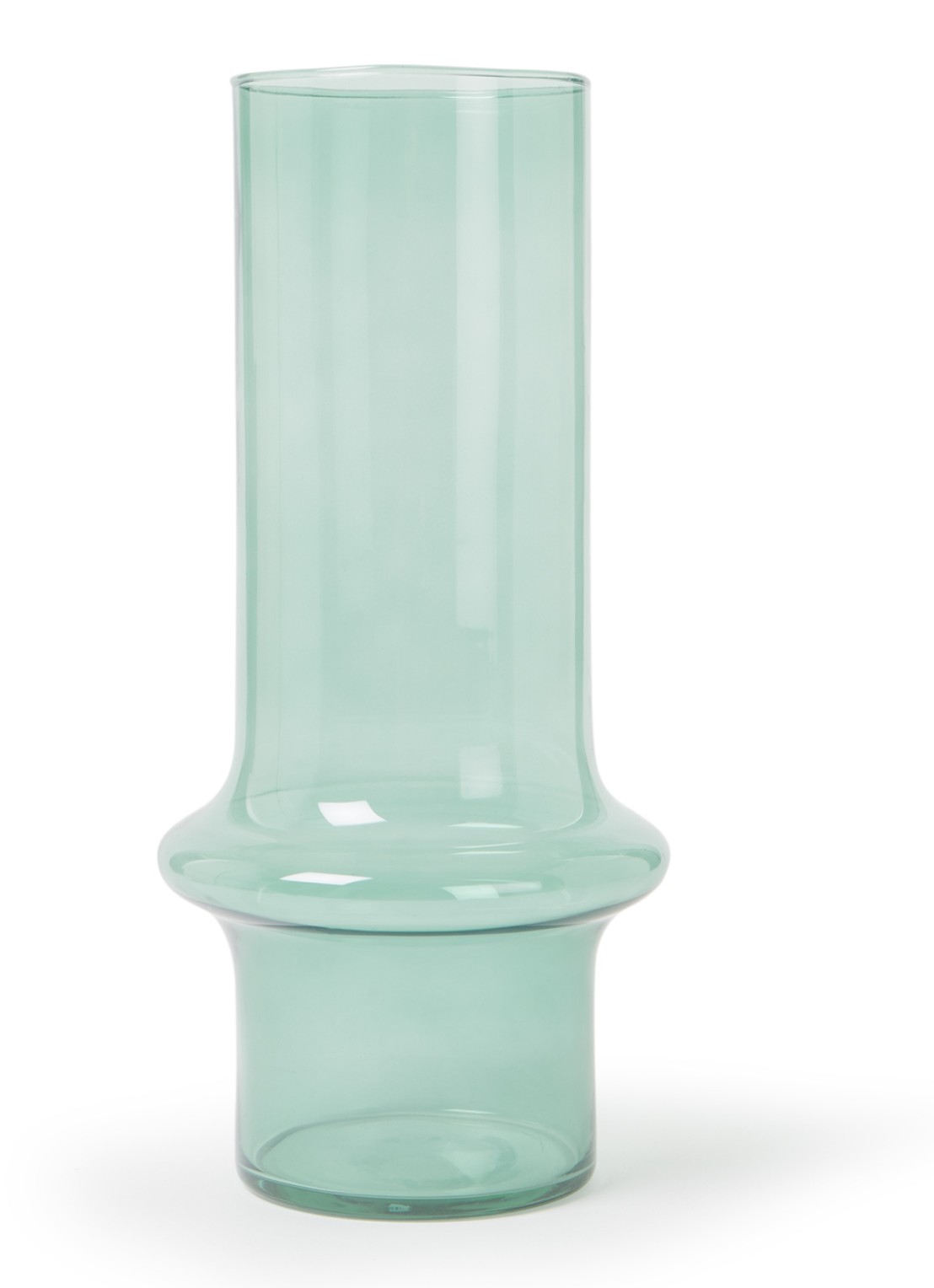 Urban Nature Culture Deep Sea vaas 31,5 cm  - voorkant 2 turquoise