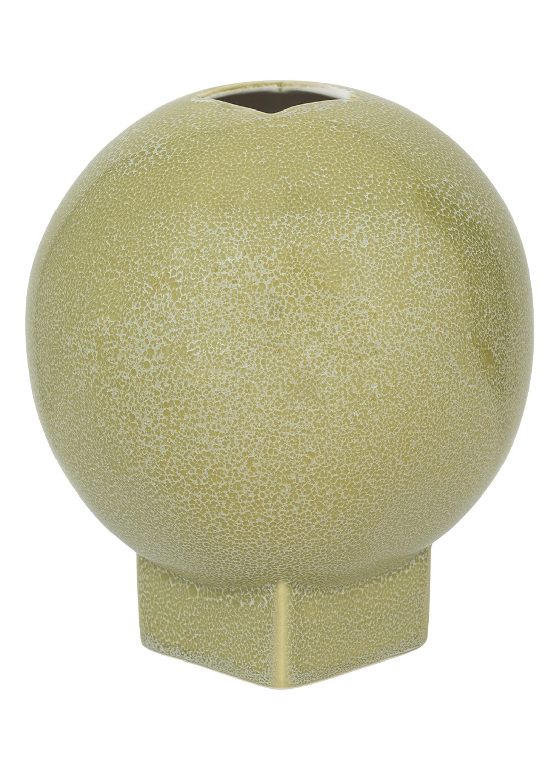 Urban Nature Culture Esfera vaas 25,5 cm - achterkant 6 lichtgroen