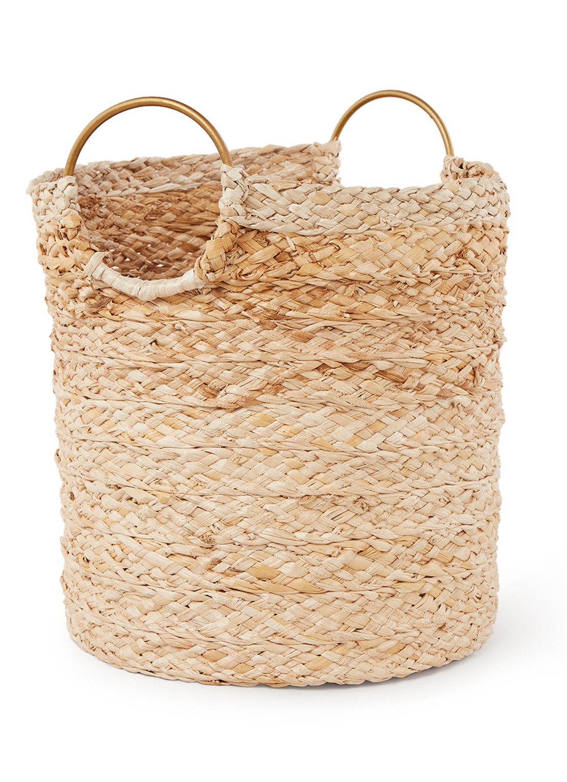 Urban Nature Culture Fadia Banana opbergmand 25 cm  - voorkant 2 beige