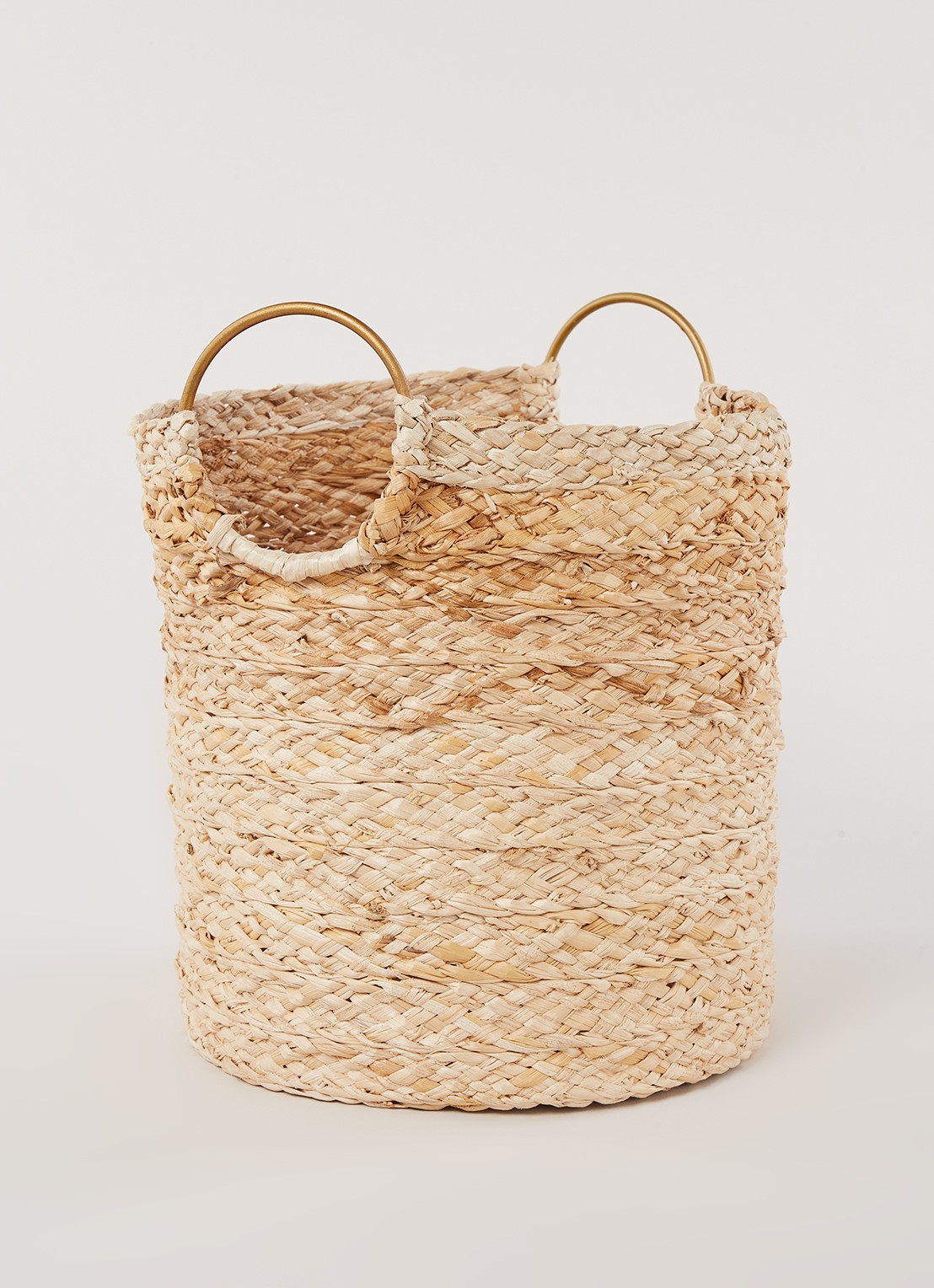 Urban Nature Culture Fadia Banana opbergmand 25 cm  - voorkant 3 beige