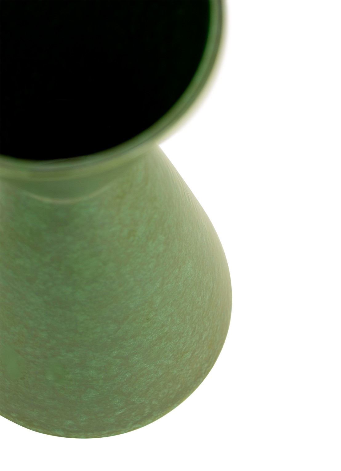 Urban Nature Culture Faen vaas 38 cm - achterkant 3 groen