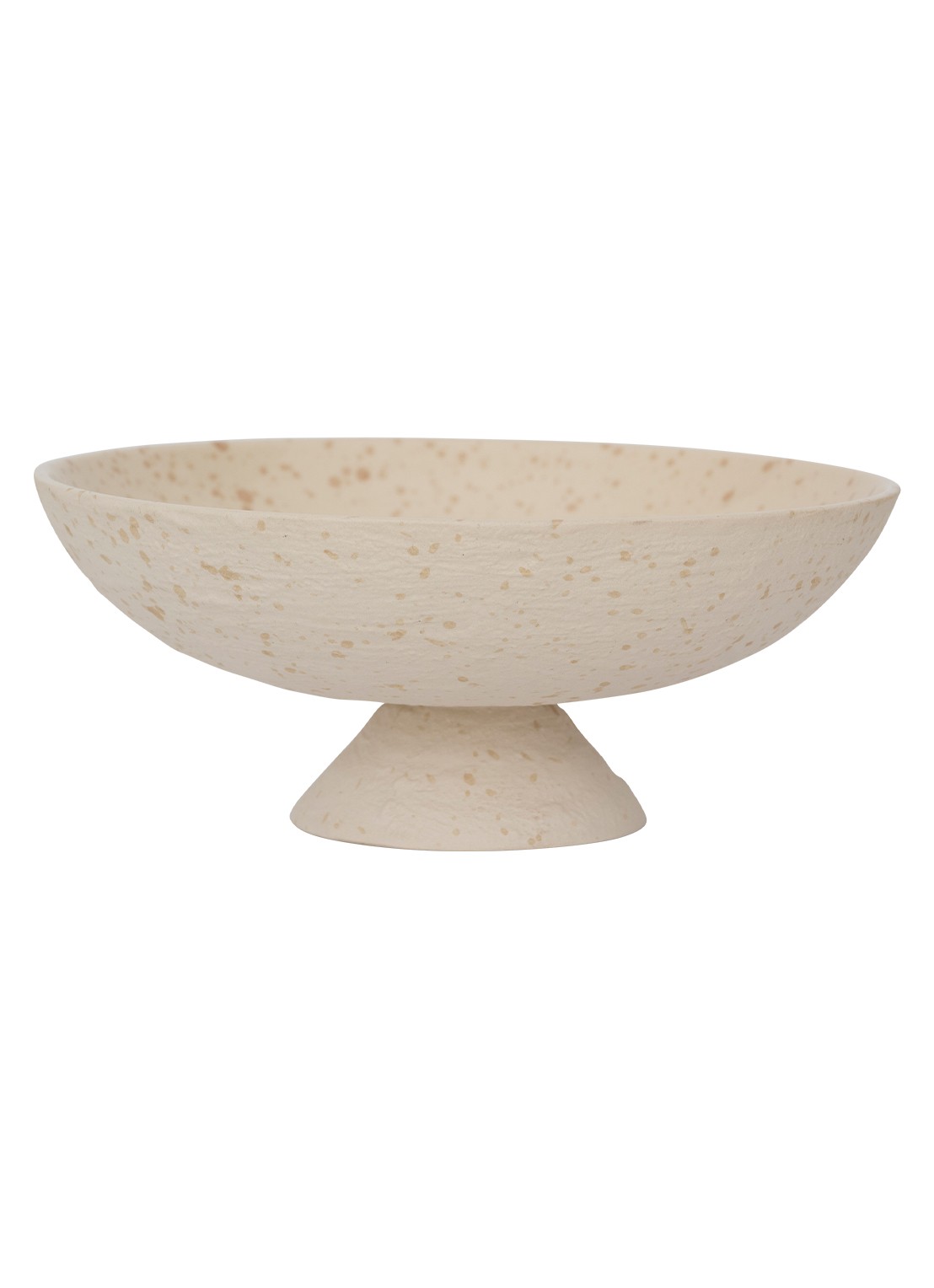 Urban Nature Culture Flad schaal 20 cm - voorkant 4 gebroken wit