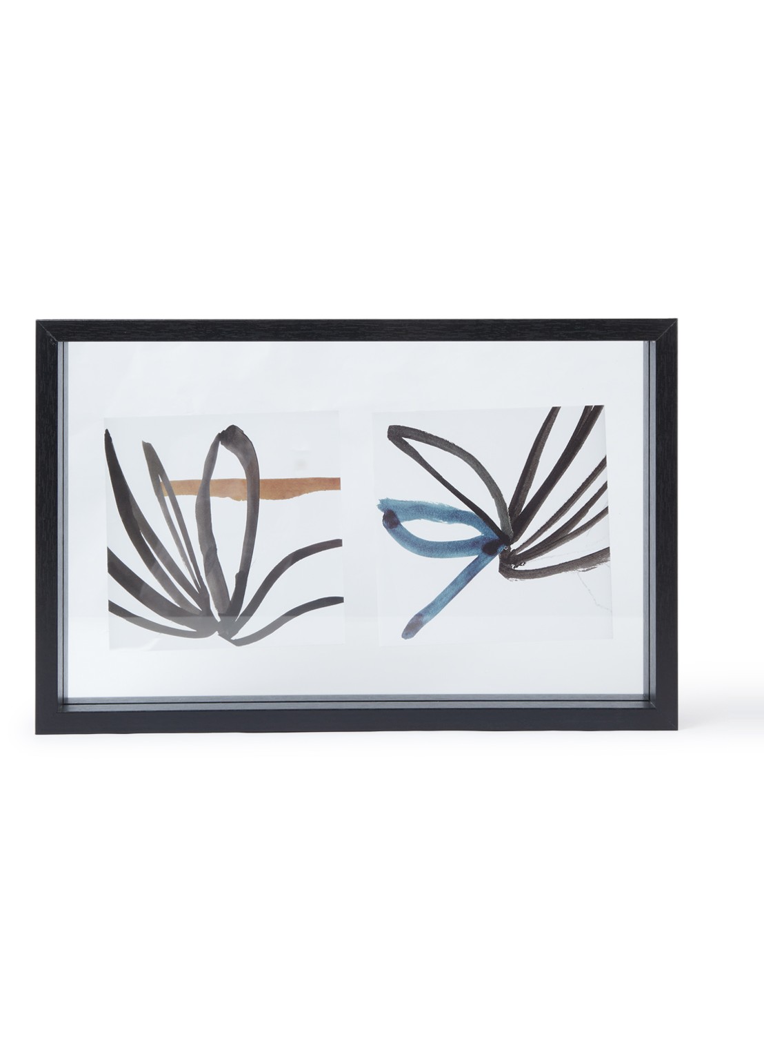 Urban Nature Culture Float Block fotolijst 35 x 22,5 cm - voorkant zwart