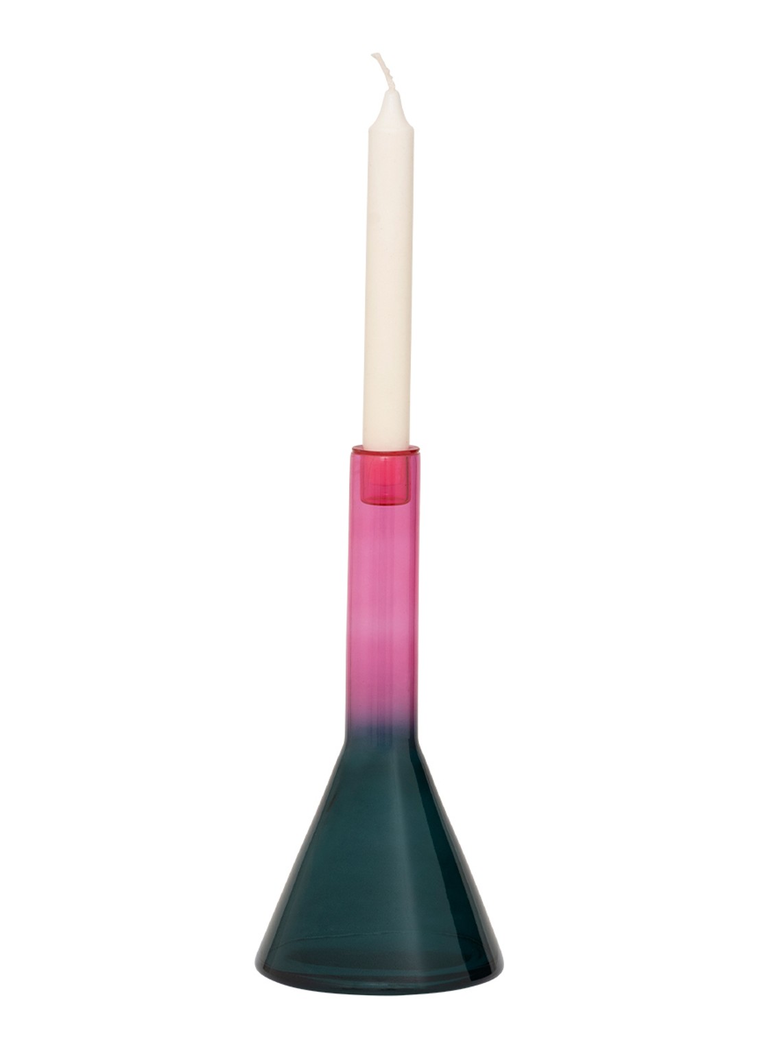 Urban Nature Culture Frisk kandelaar 27 cm - achterkant 3 roze