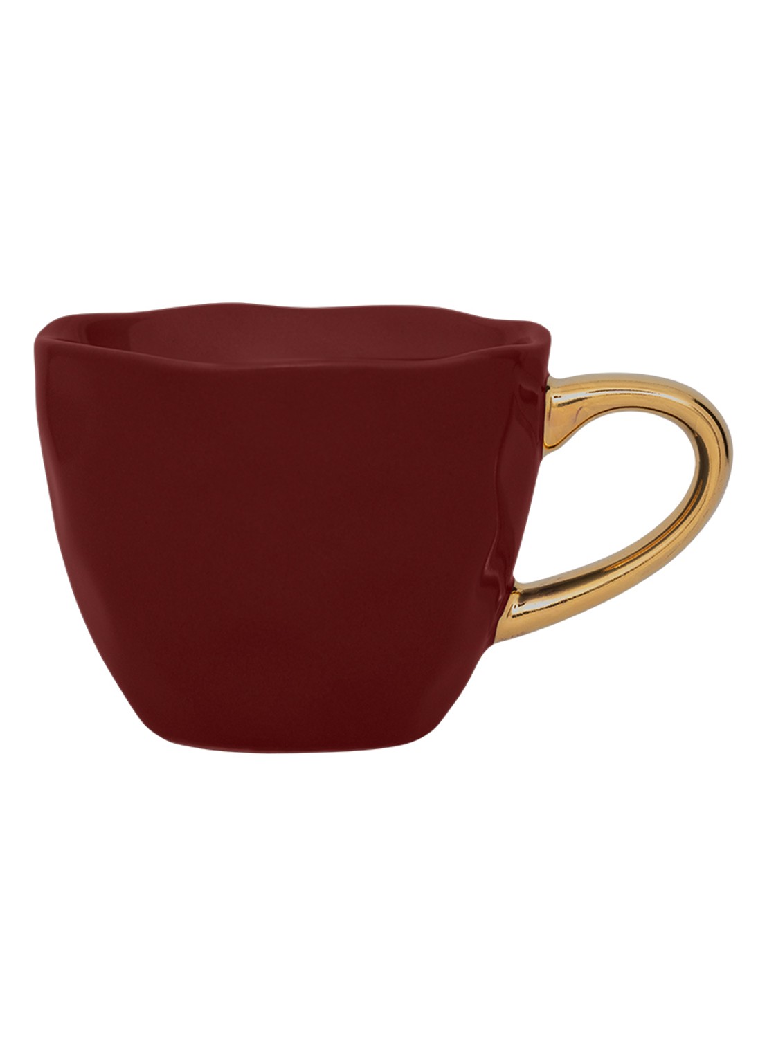 Urban Nature Culture Good Morning espressokopje 10 cl - voorkant bordeauxrood