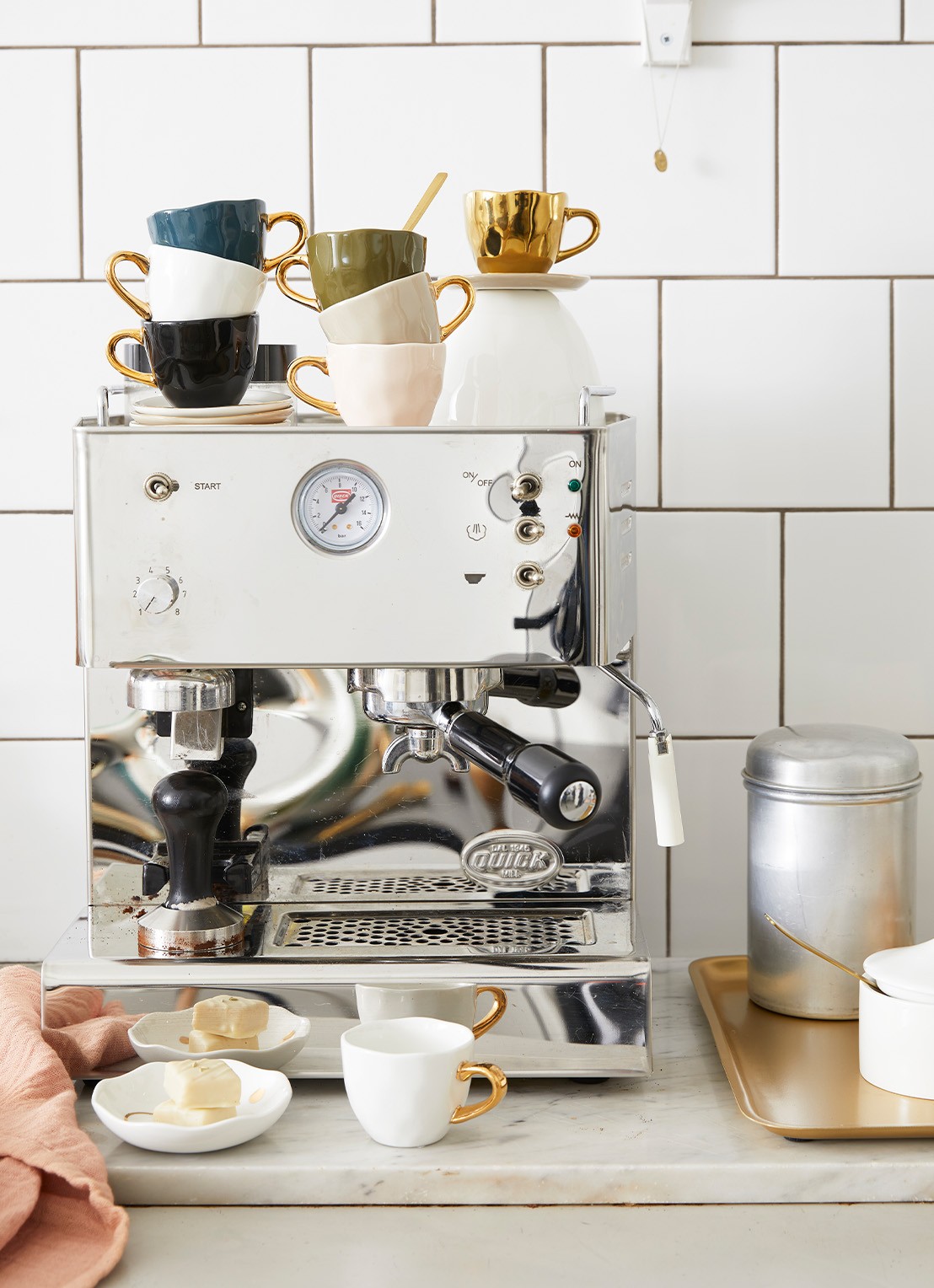 Urban Nature Culture Good morning espressokopje 6 cl - detail zwart