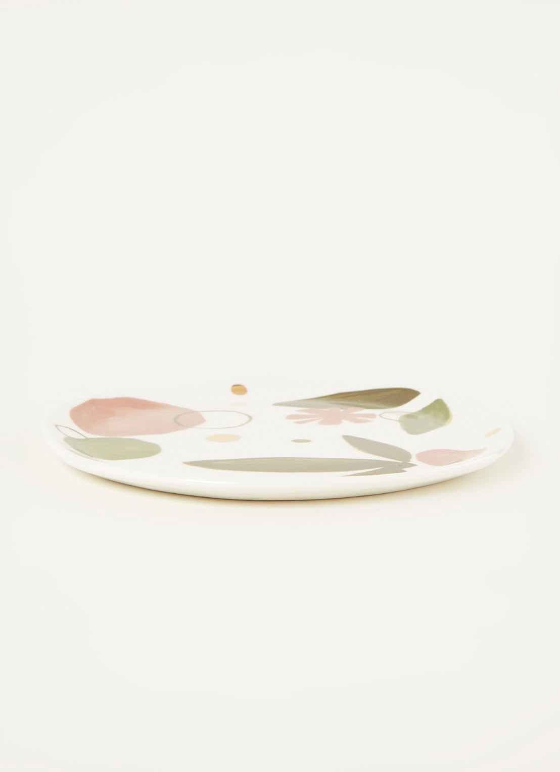 Urban Nature Culture Good Morning gebaksbordje 16,5 cm - voorkant 3 donkerkhaki