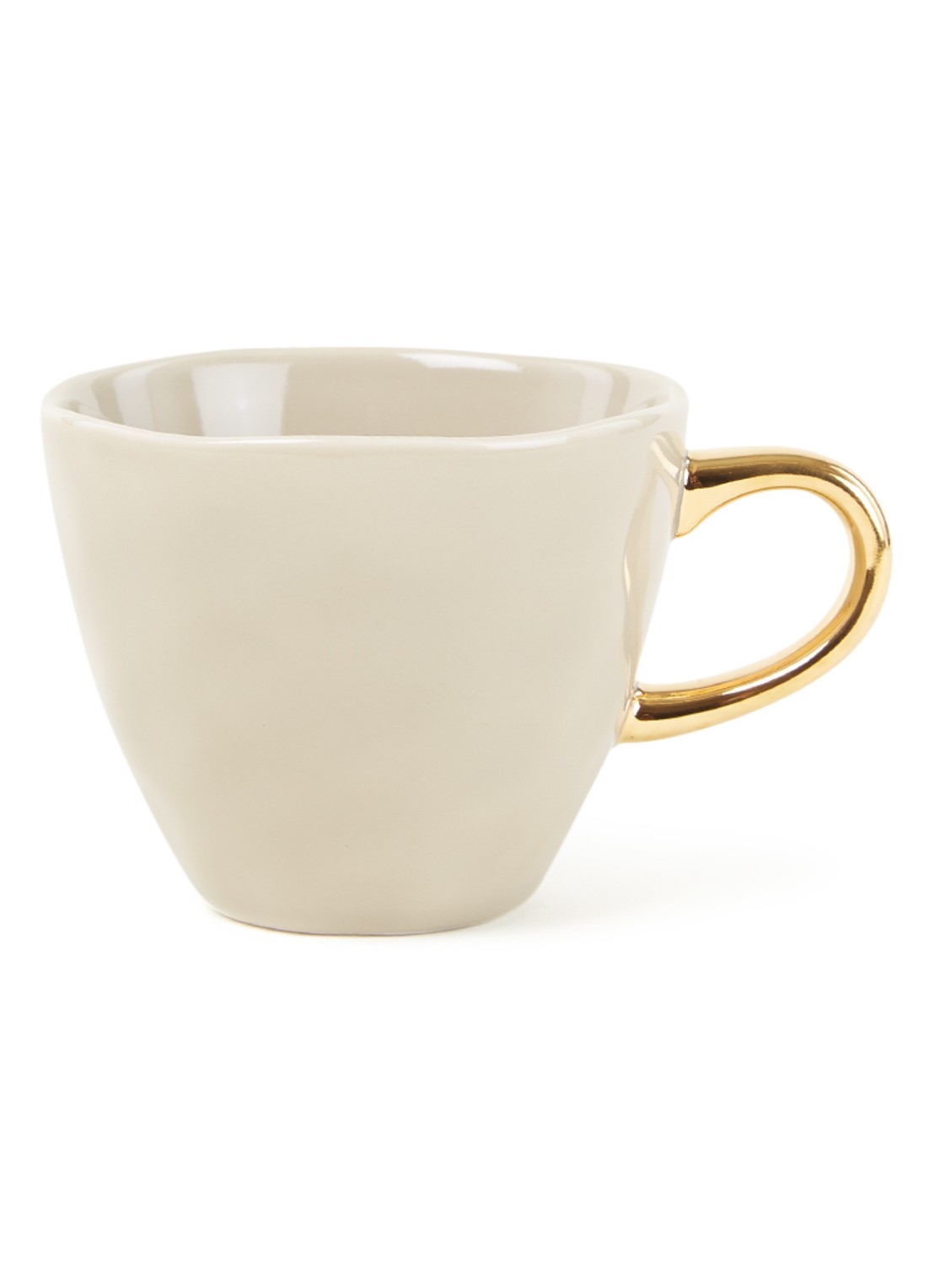 Urban Nature Culture Good Morning Mini koffiekop 15 cl - voorkant lichtgrijs