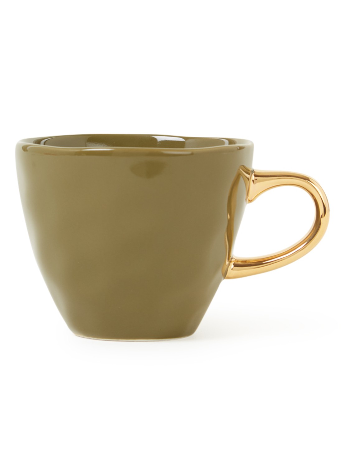 Urban Nature Culture Good Morning Mini koffiekopje 17 cl - voorkant 3 legergroen