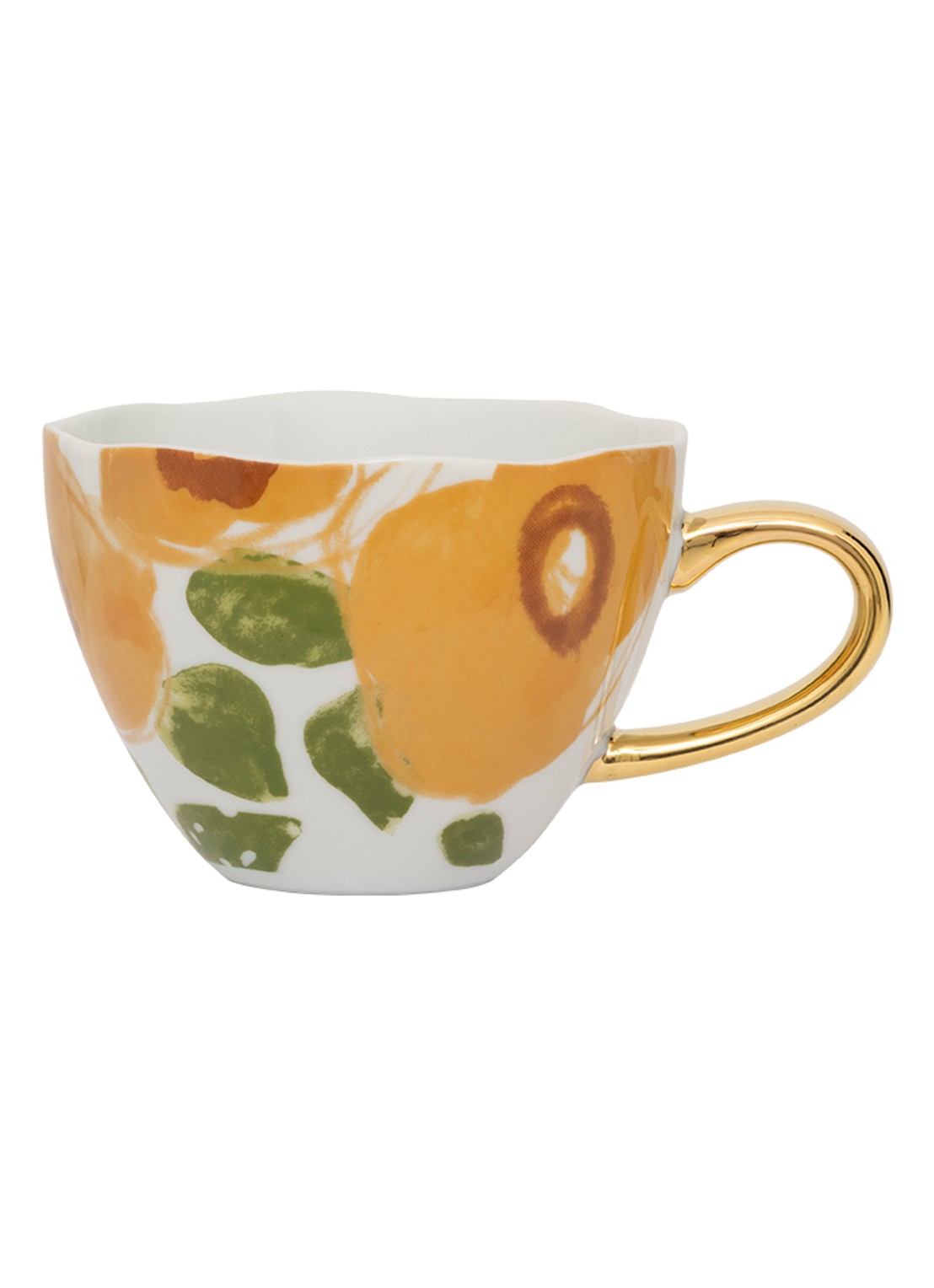 Urban Nature Culture Good Morning mok 35 cl - voorkant oranje