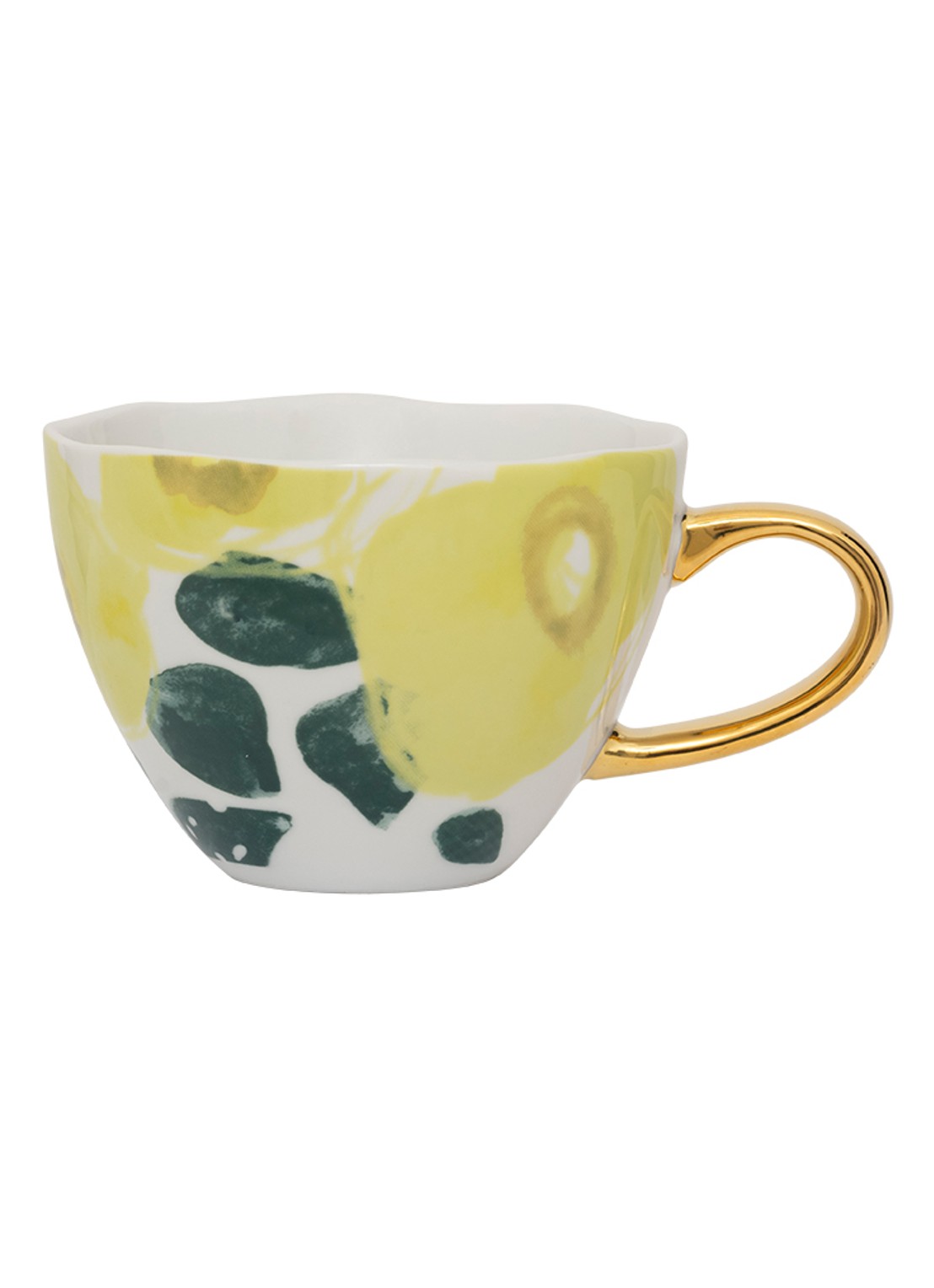 Urban Nature Culture Good Morning mok 35 cl - voorkant geel