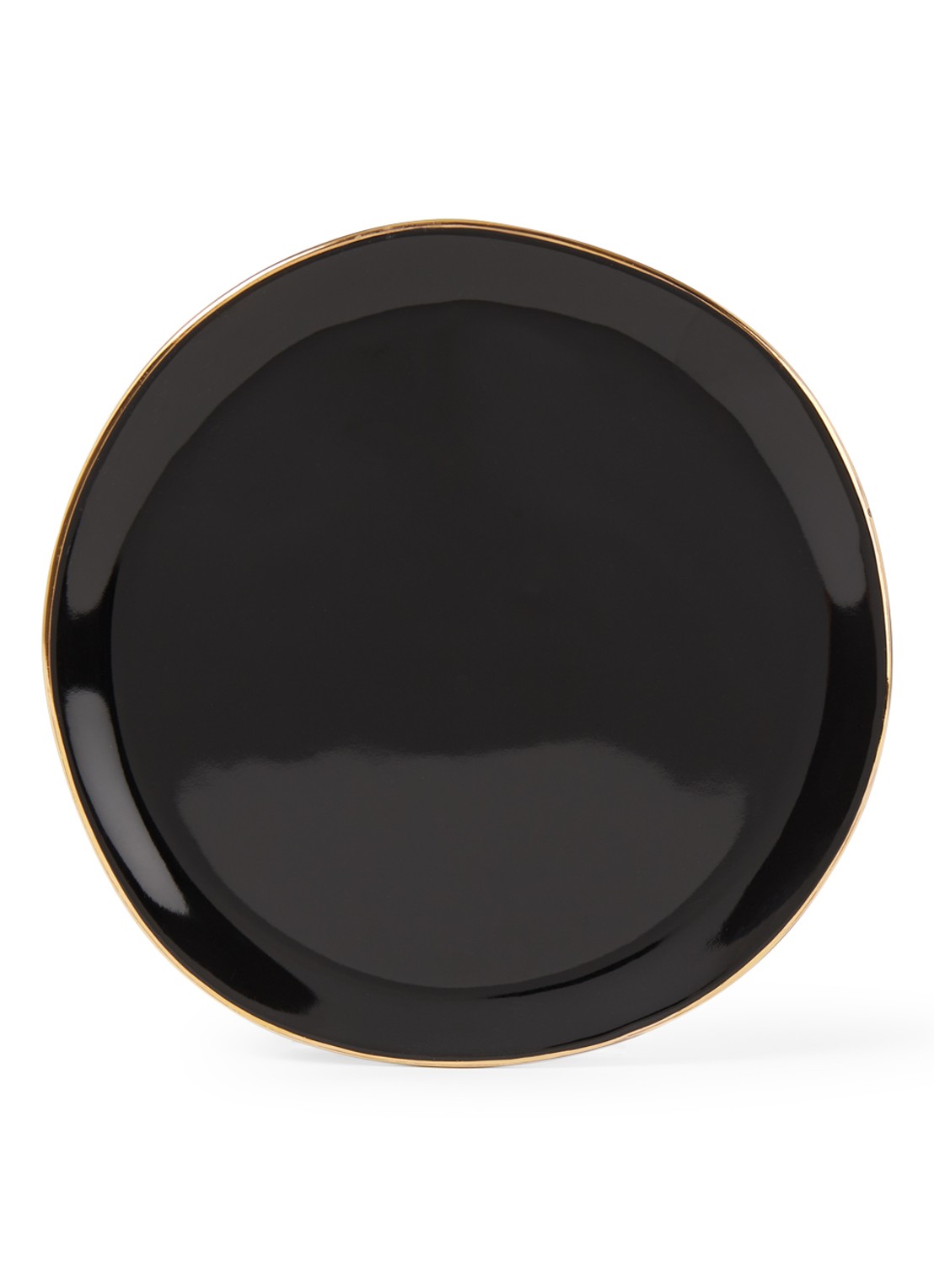Urban Nature Culture Good Morning ontbijtbord 17 cm - voorkant 3 zwart