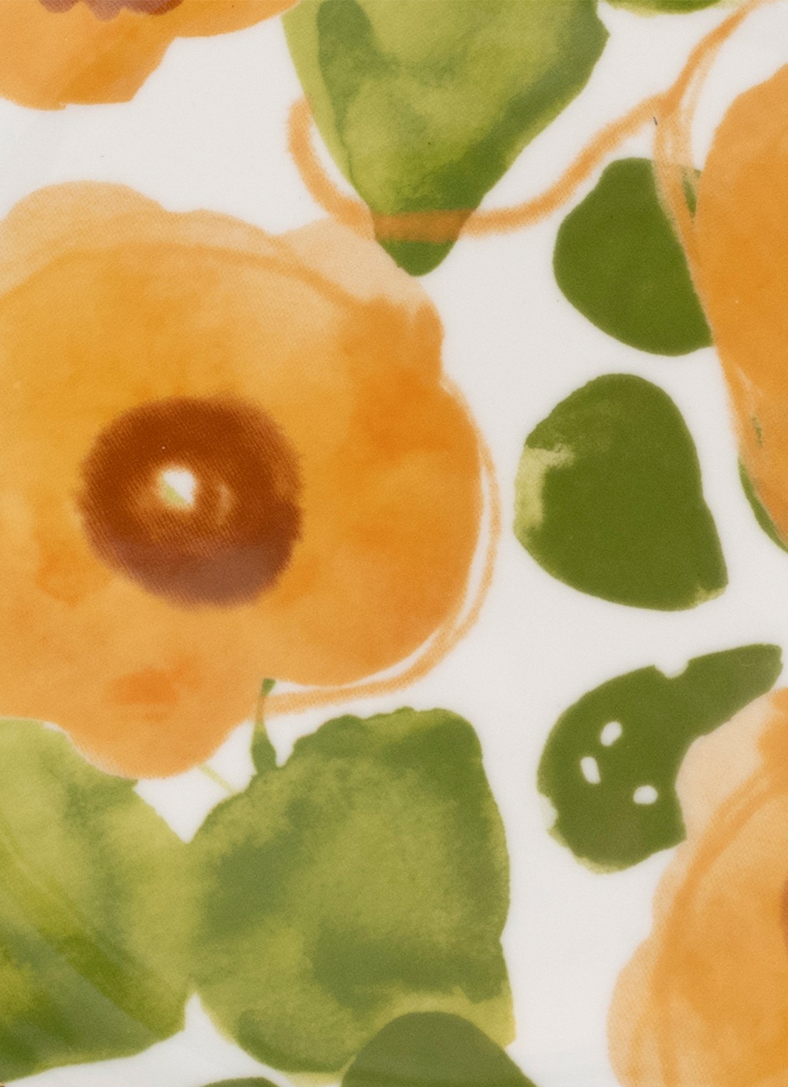 Urban Nature Culture Good Morning ontbijtbord 17 cm - detail oranje