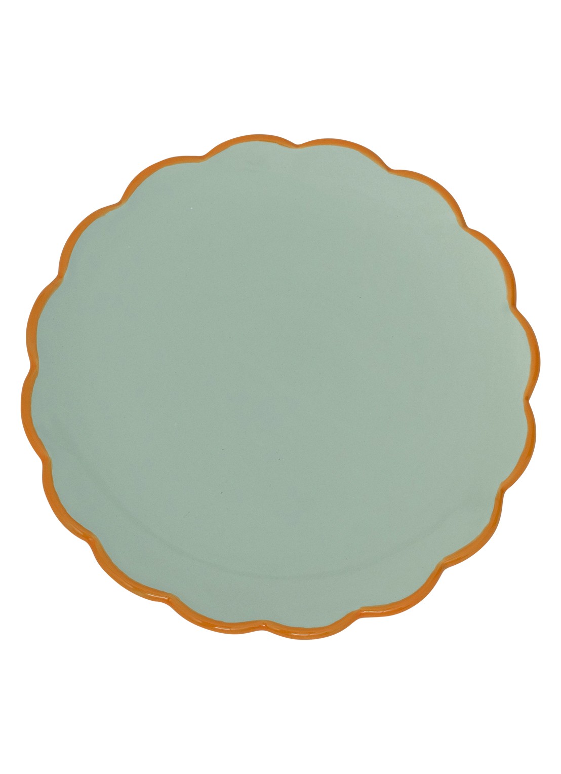 Urban Nature Culture Good Morning ontbijtbord 17 cm - voorkant 3 lichtgroen