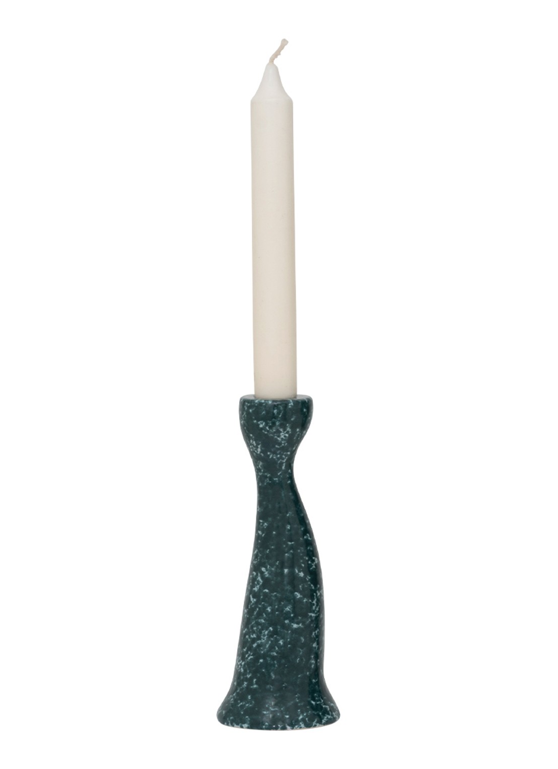 Urban Nature Culture Grace kandelaar 17,5 cm - achterkant 3 zeegroen