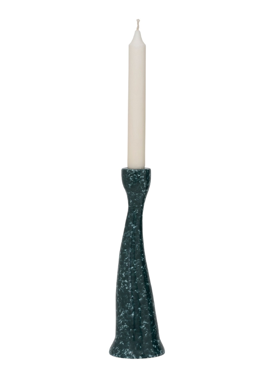 Urban Nature Culture Grace kandelaar 24,5 cm - achterkant groen