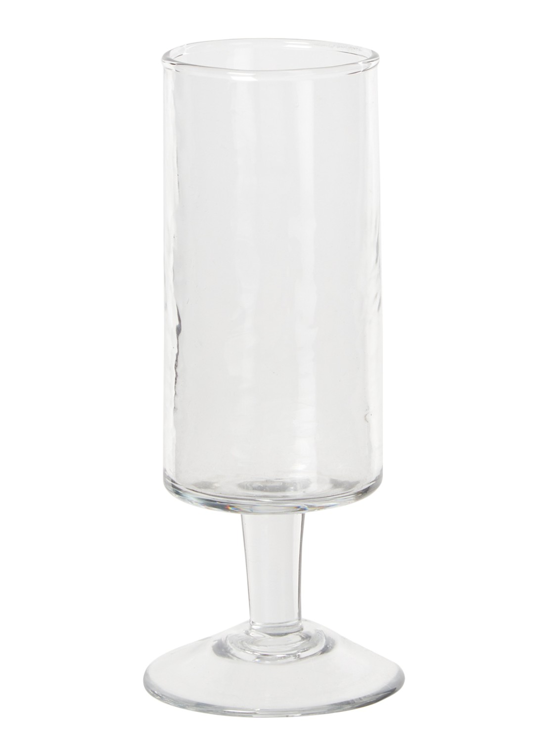 Urban Nature Culture Hammered champagneglas 20 cl - voorkant 2 transparant