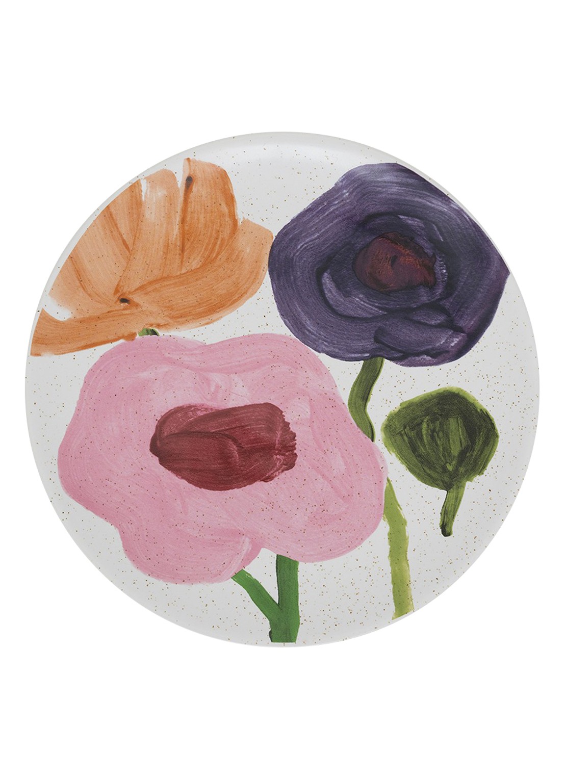 Urban Nature Culture Hanako ontbijtbord Ø17 cm - voorkant 2 wit