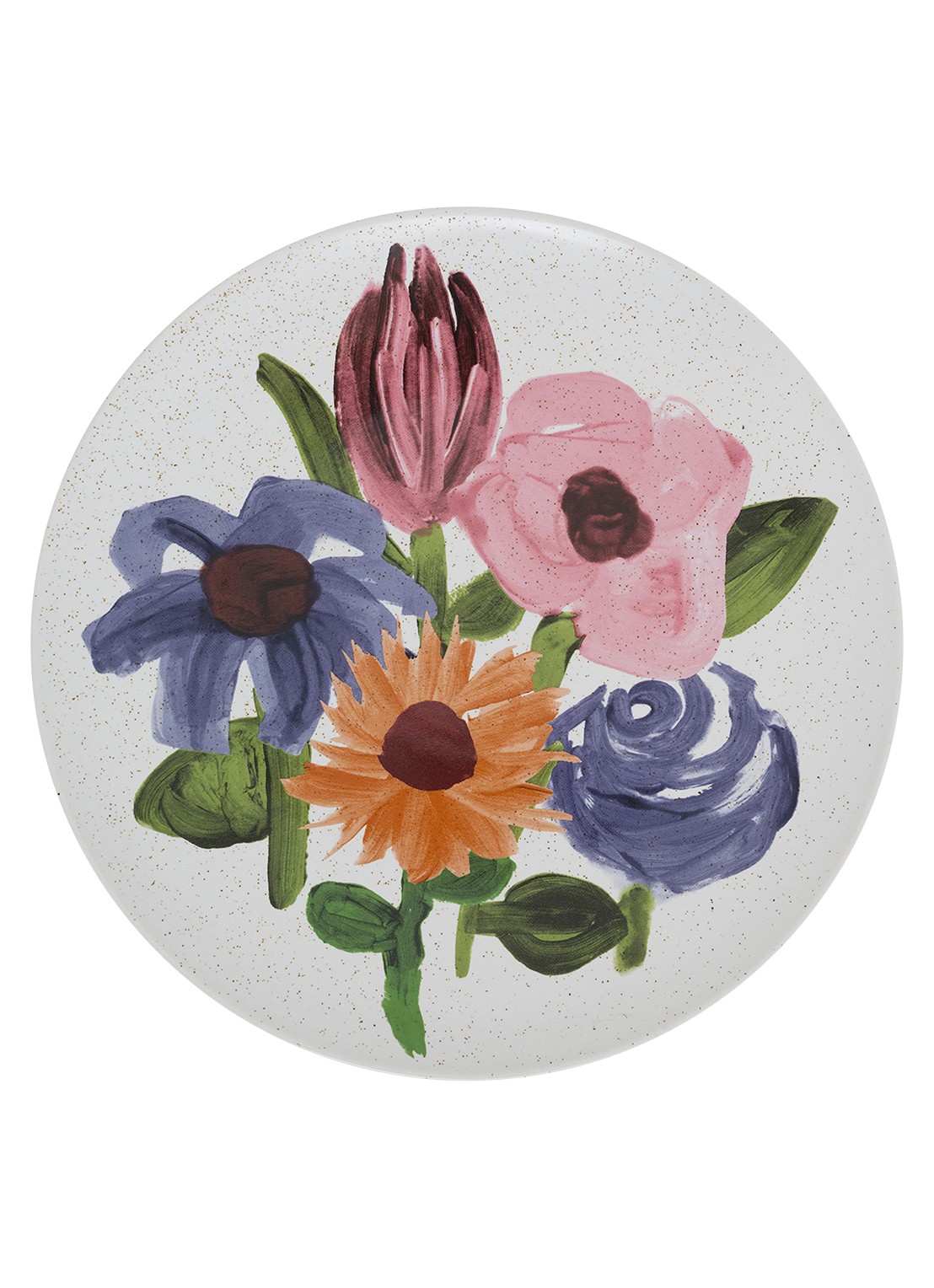 Urban Nature Culture Hanako ontbijtbord Ø21 cm - voorkant 2 wit