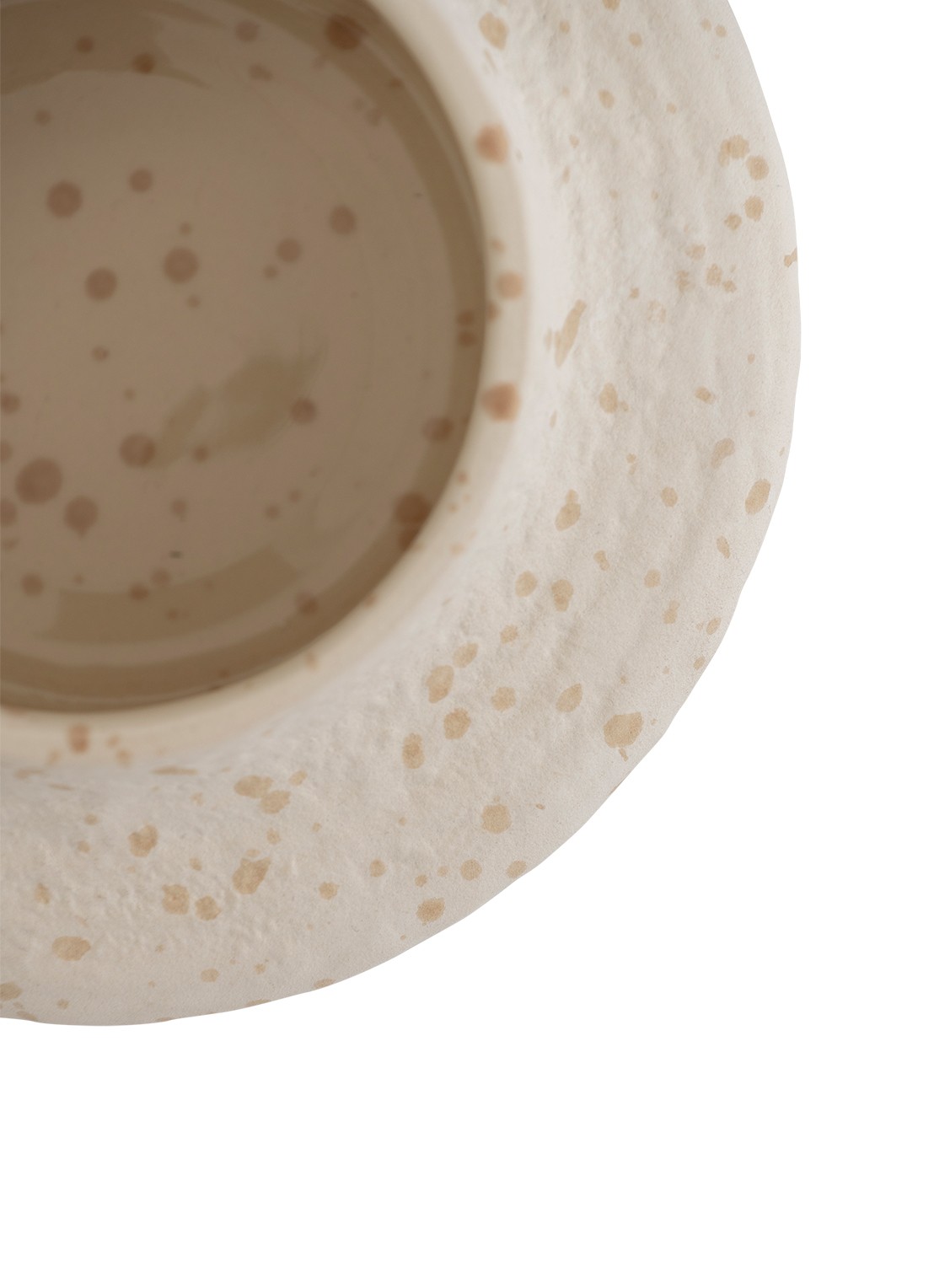 Urban Nature Culture Hea waxinelichthouder 8 cm - detail gebroken wit
