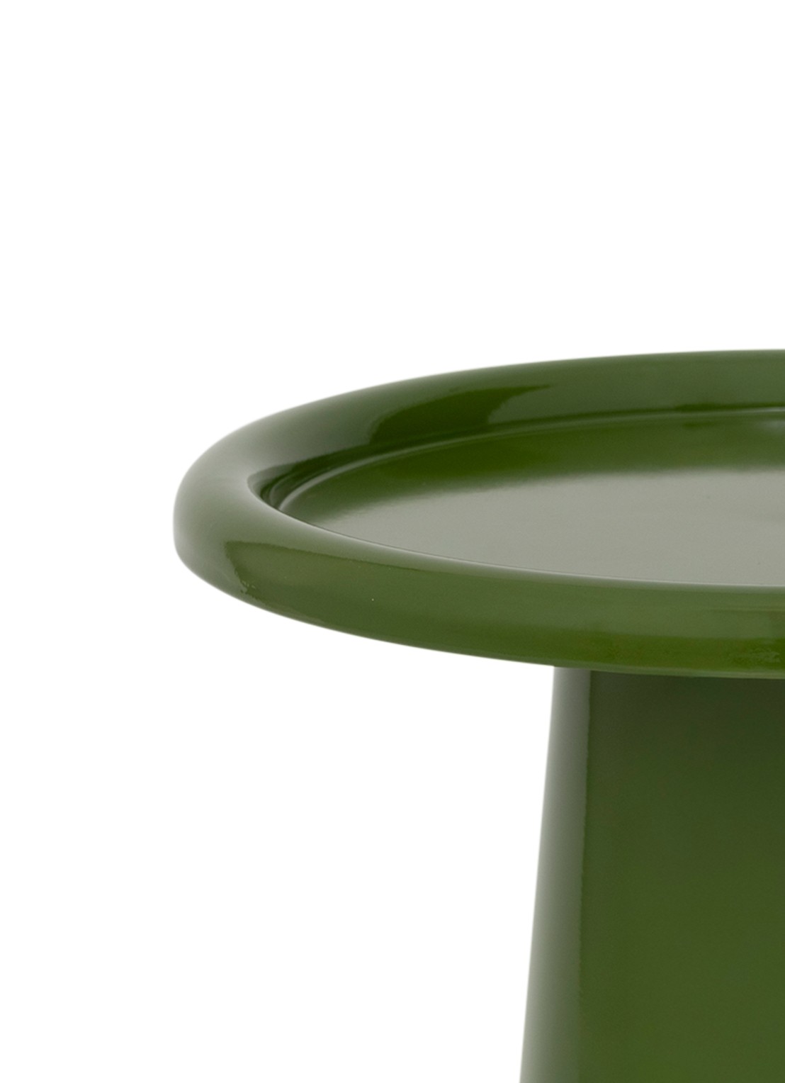 Urban Nature Culture Kimiko bijzettafel 38 cm - achterkant 4 groen